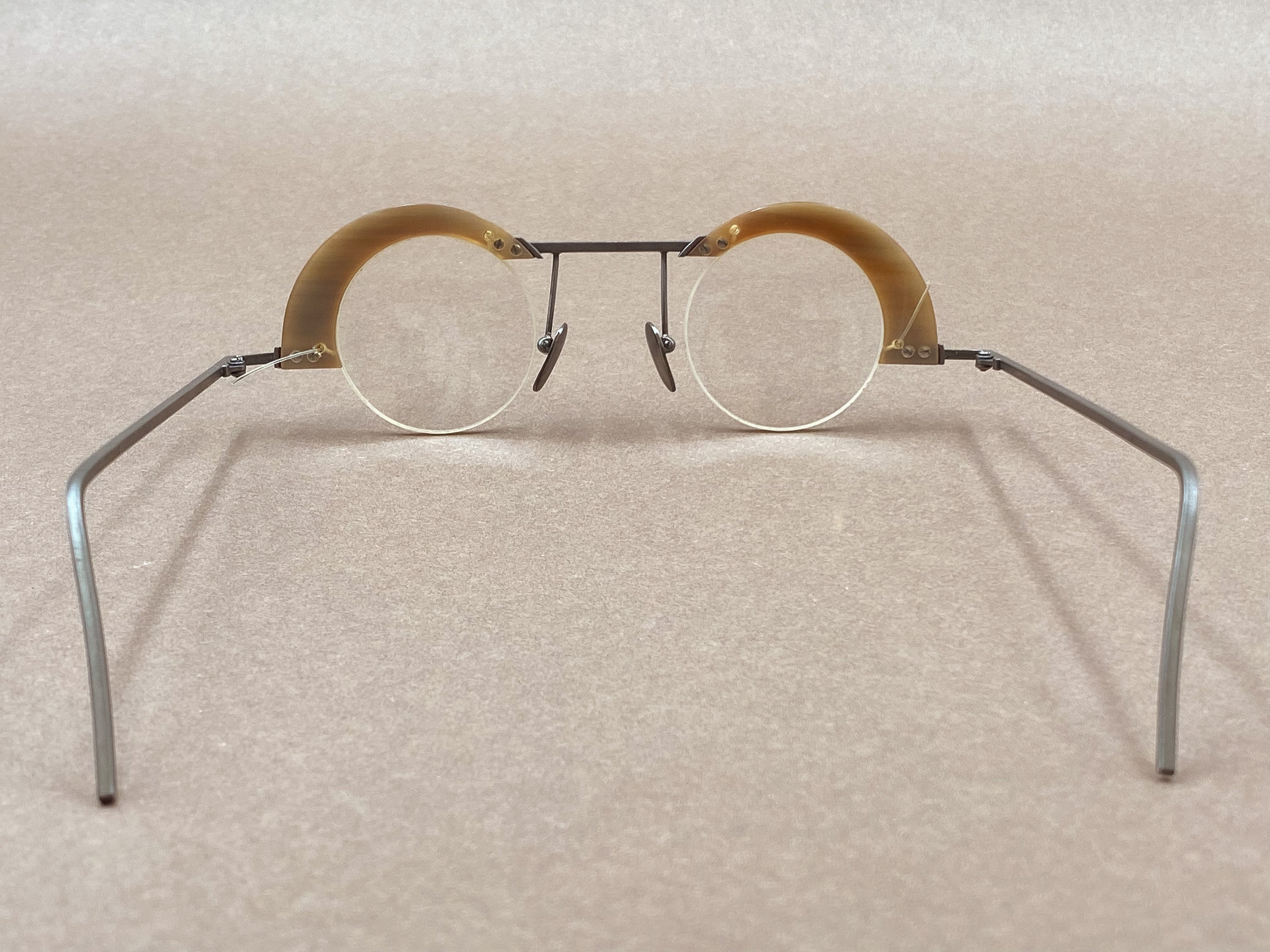 B. Angeletti 90s vintage horn glasses