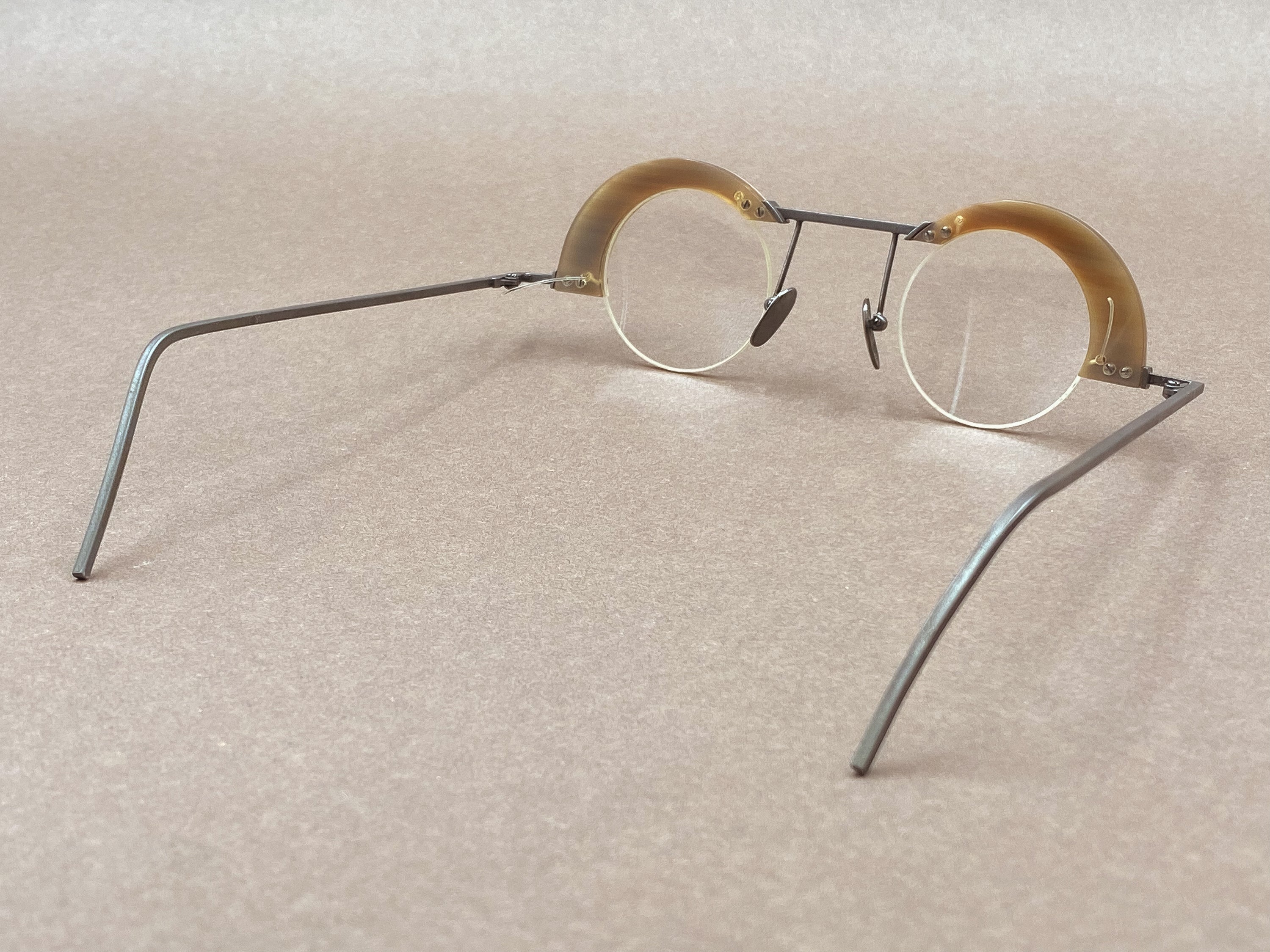 B. Angeletti 90s vintage horn glasses