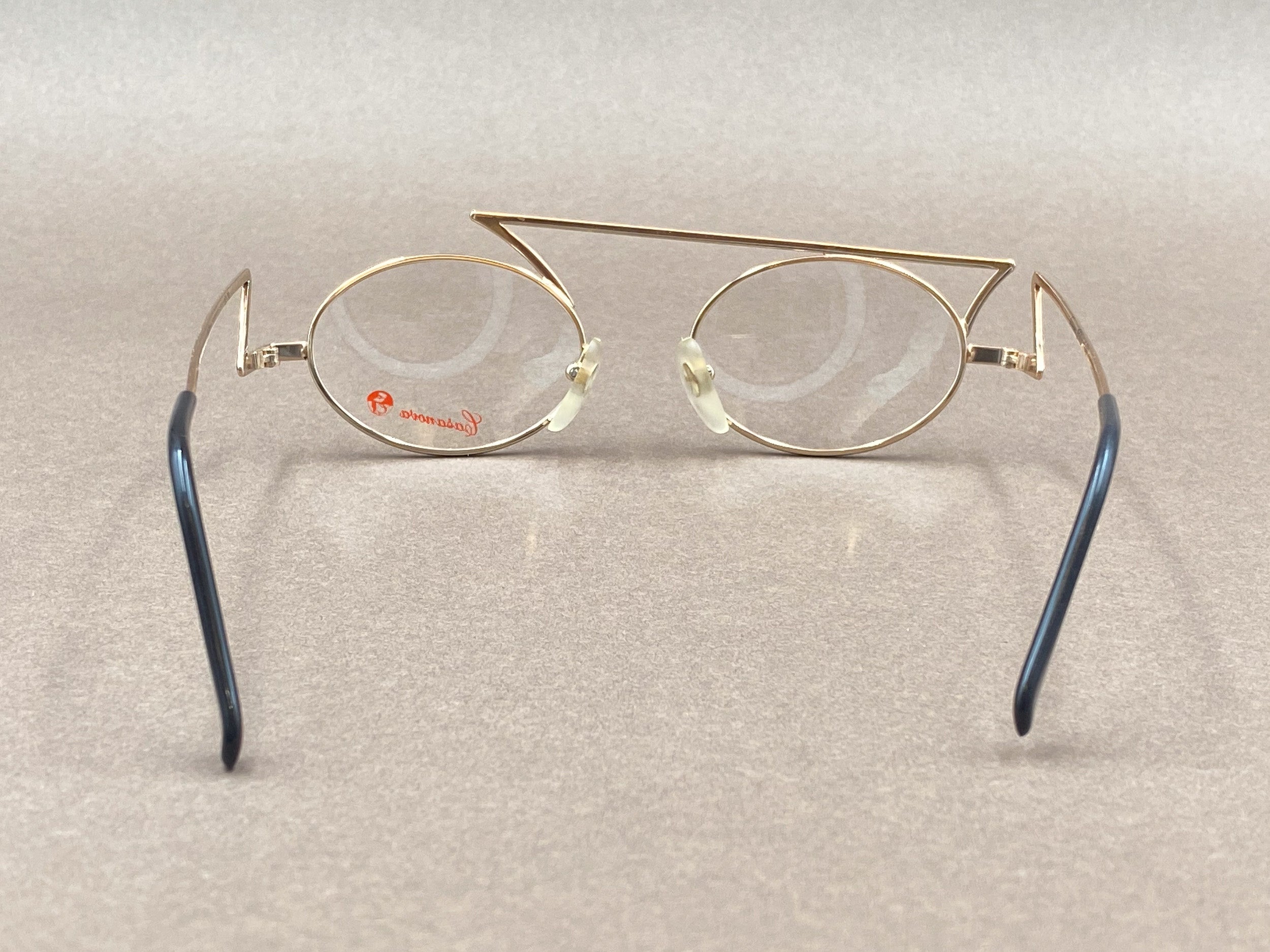 Casanova LC-30 90s vintage glasses - gold and purple