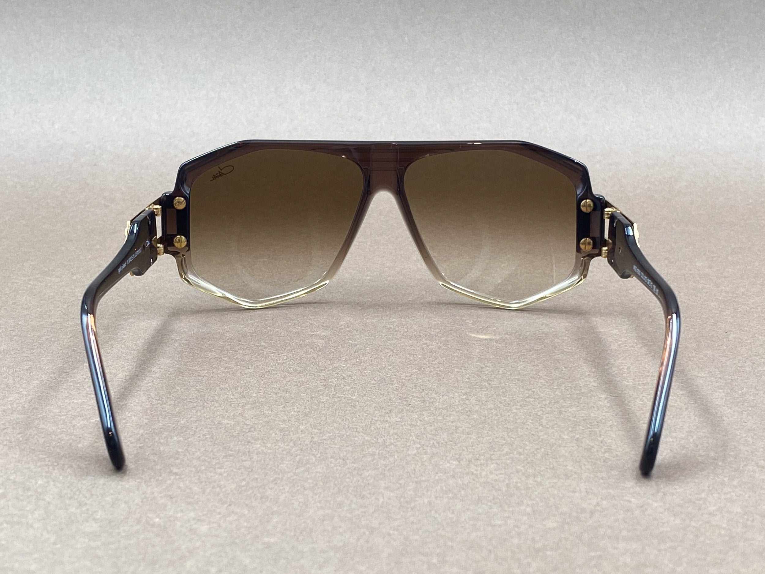 Cazal 163/3 gold plated sunglasses - brown