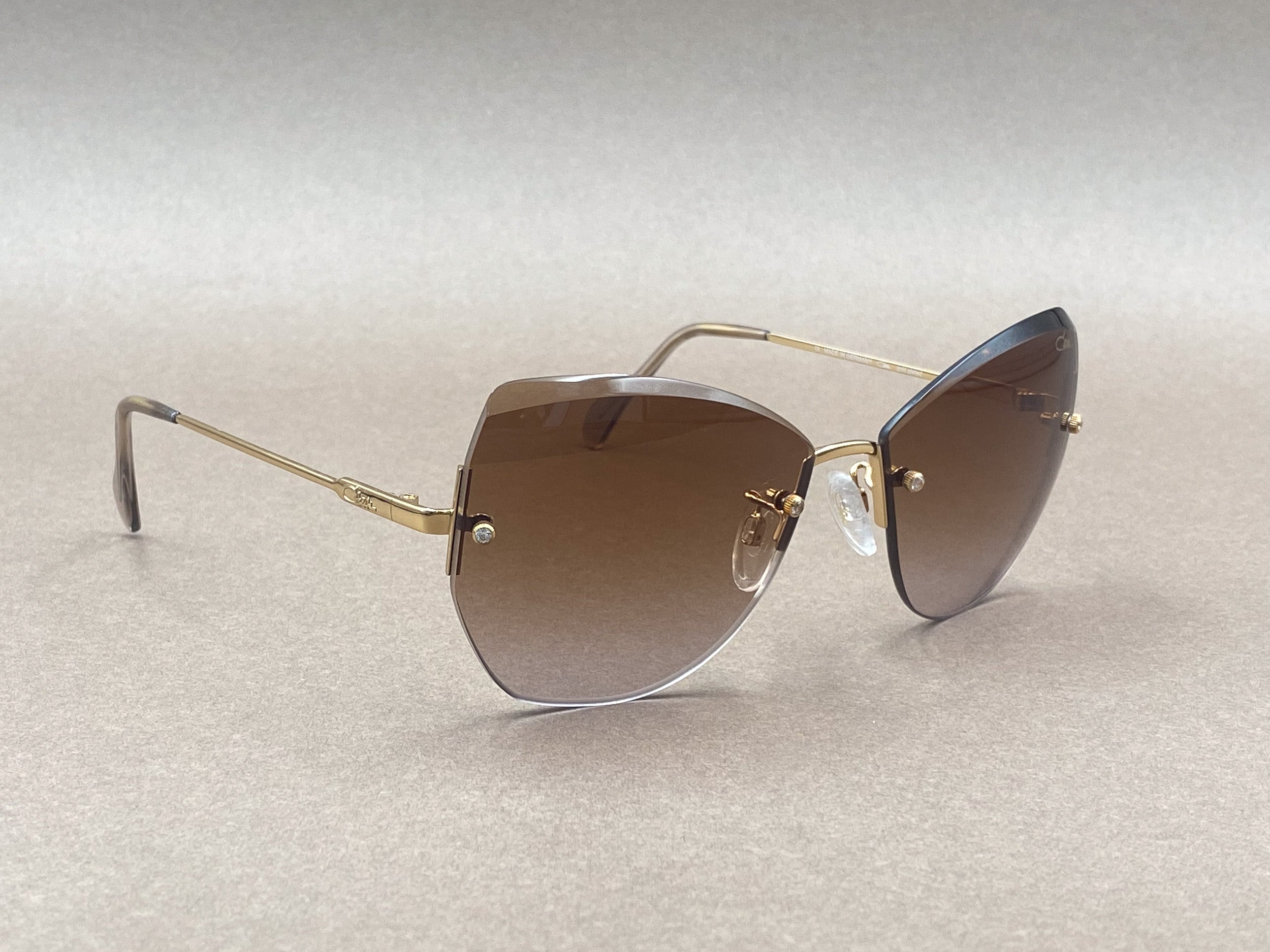 Cazal 217/3 ladies sunglasses - gold plated