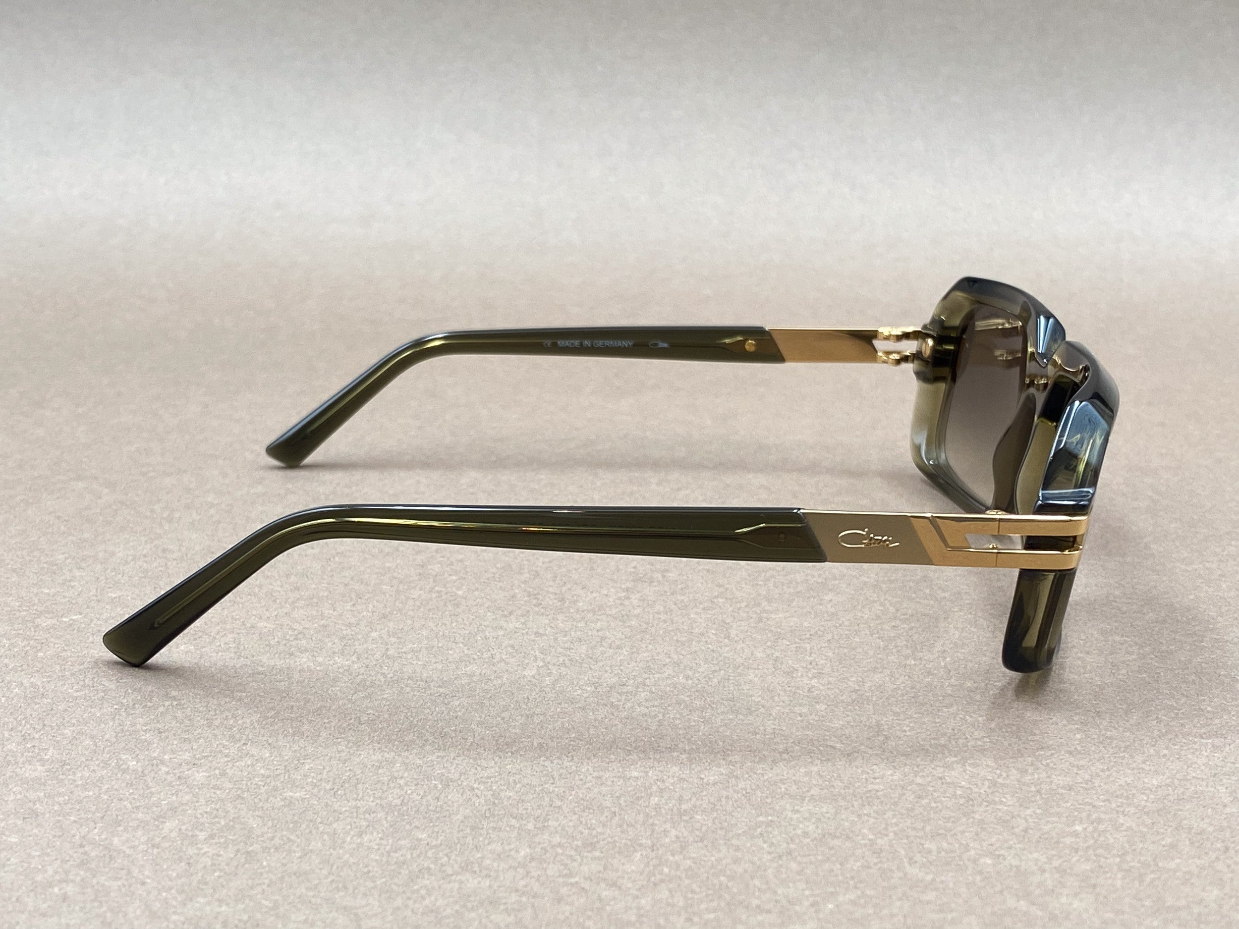 Cazal 6037/3 sunglasses - khaki and gold