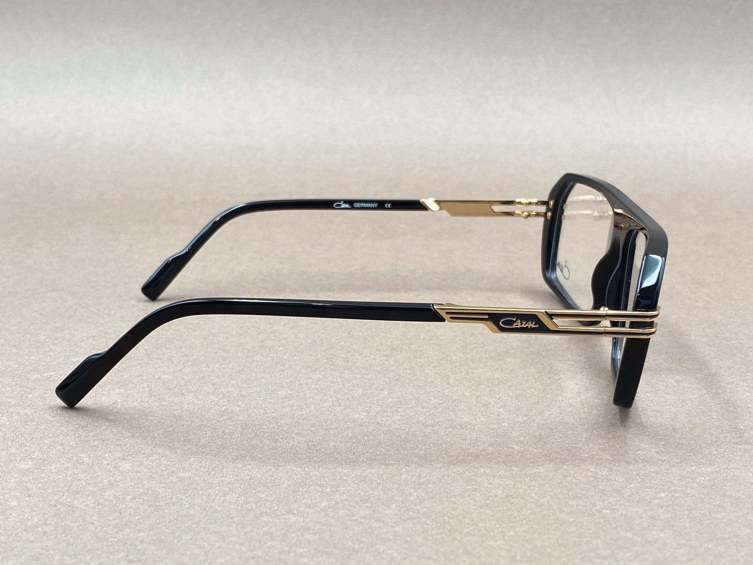 Cazal 6039 glasses - black and gold