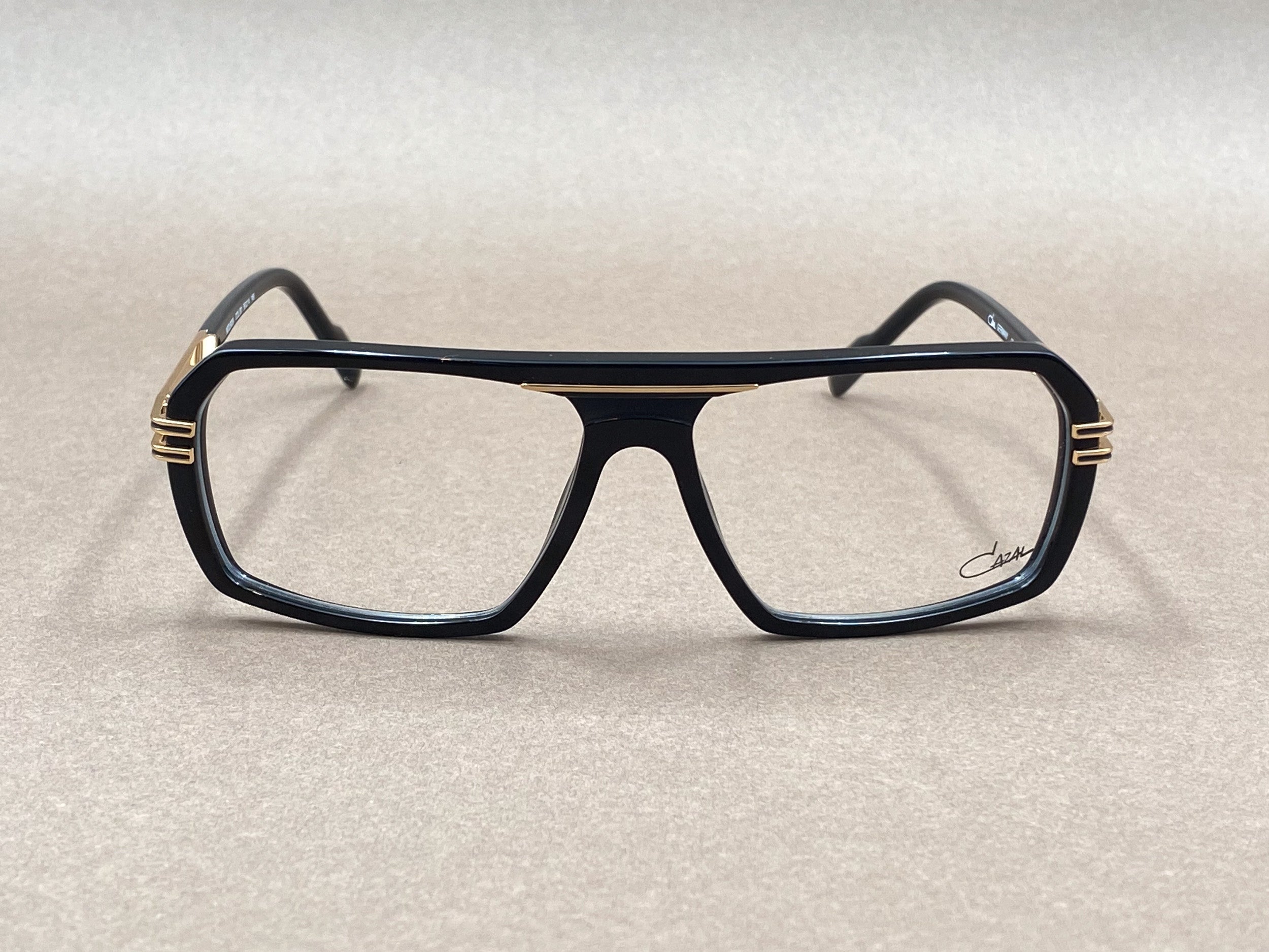 Cazal 6039 glasses - black and gold