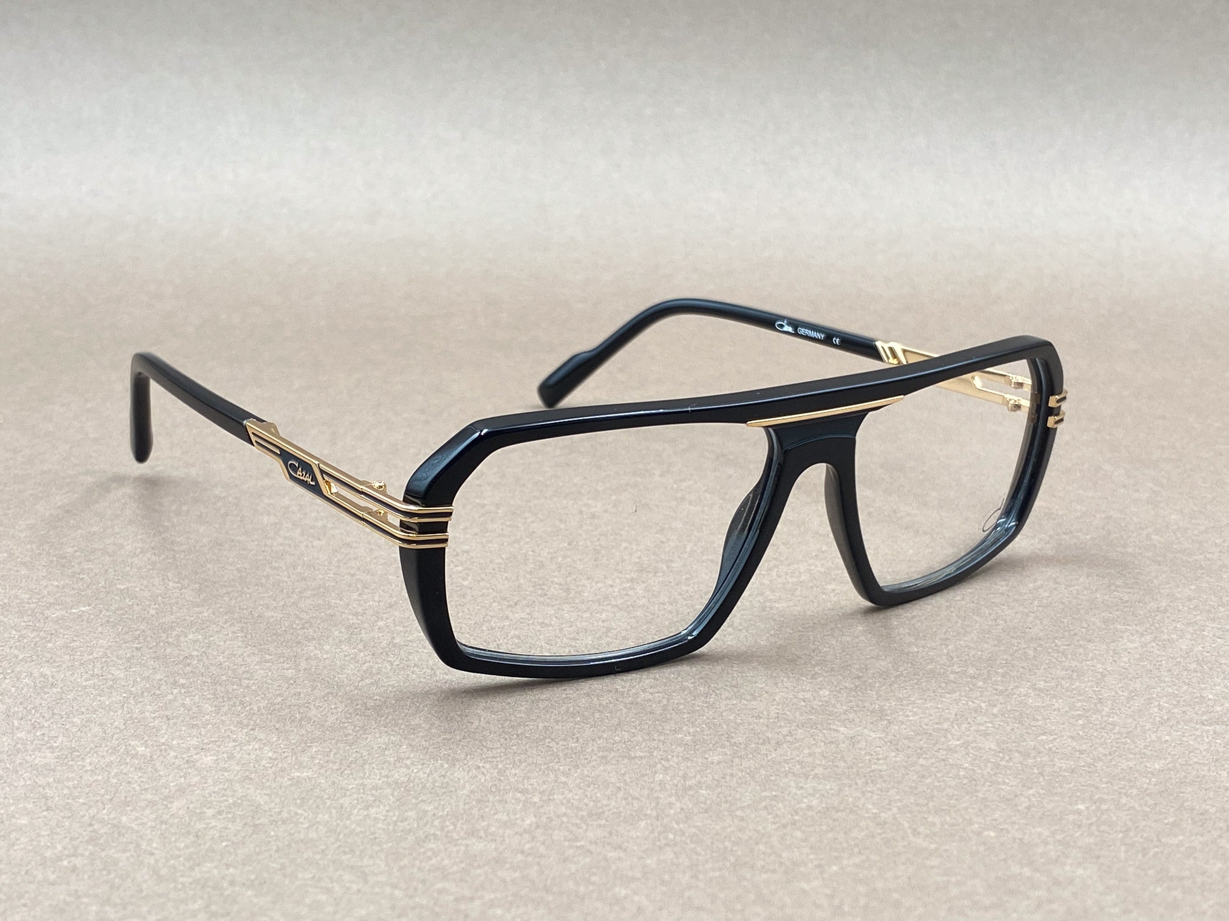 Cazal 6039 glasses - black and gold