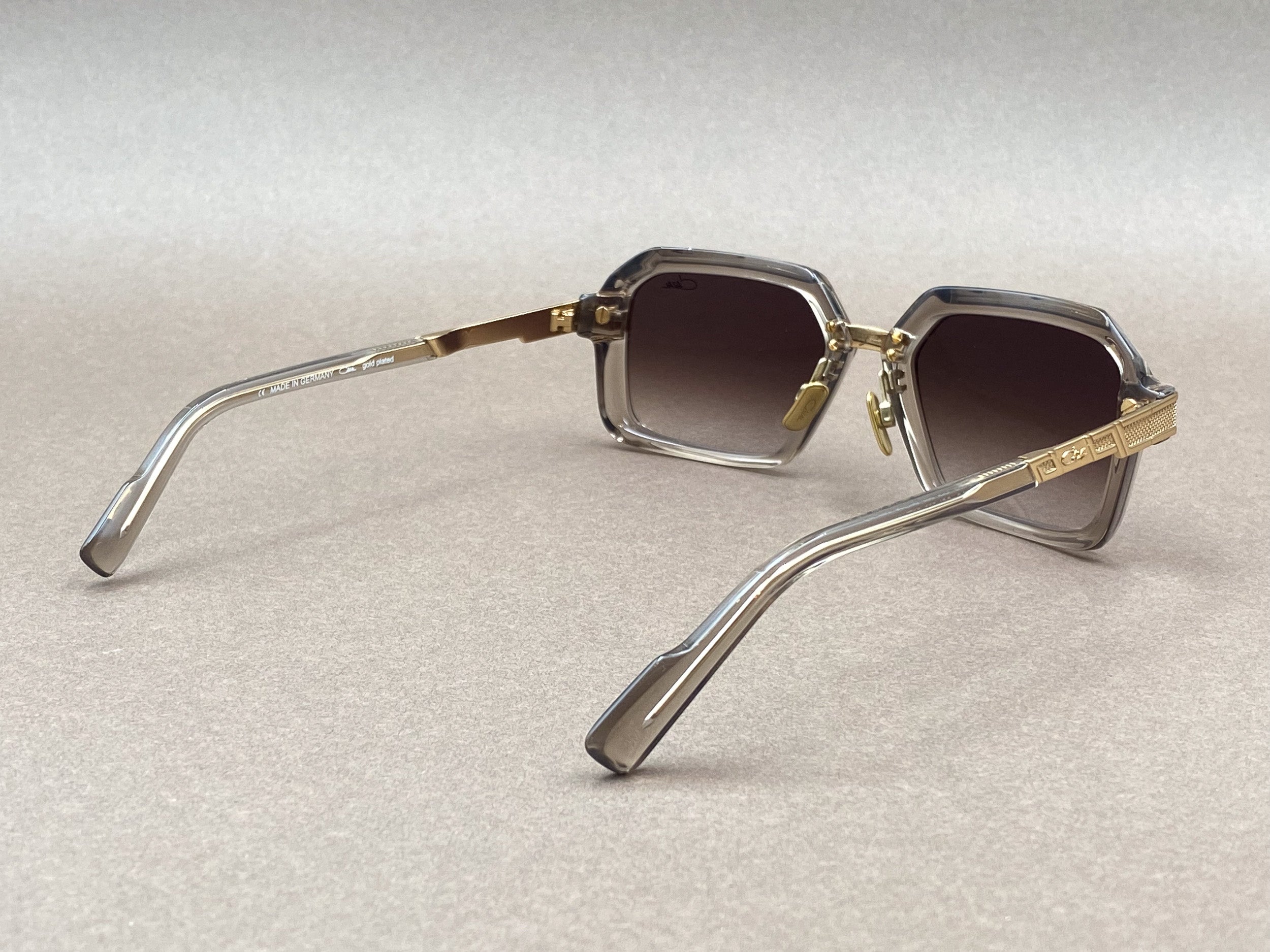 Cazal 6040/3 sunglasses - crystal beige and gold