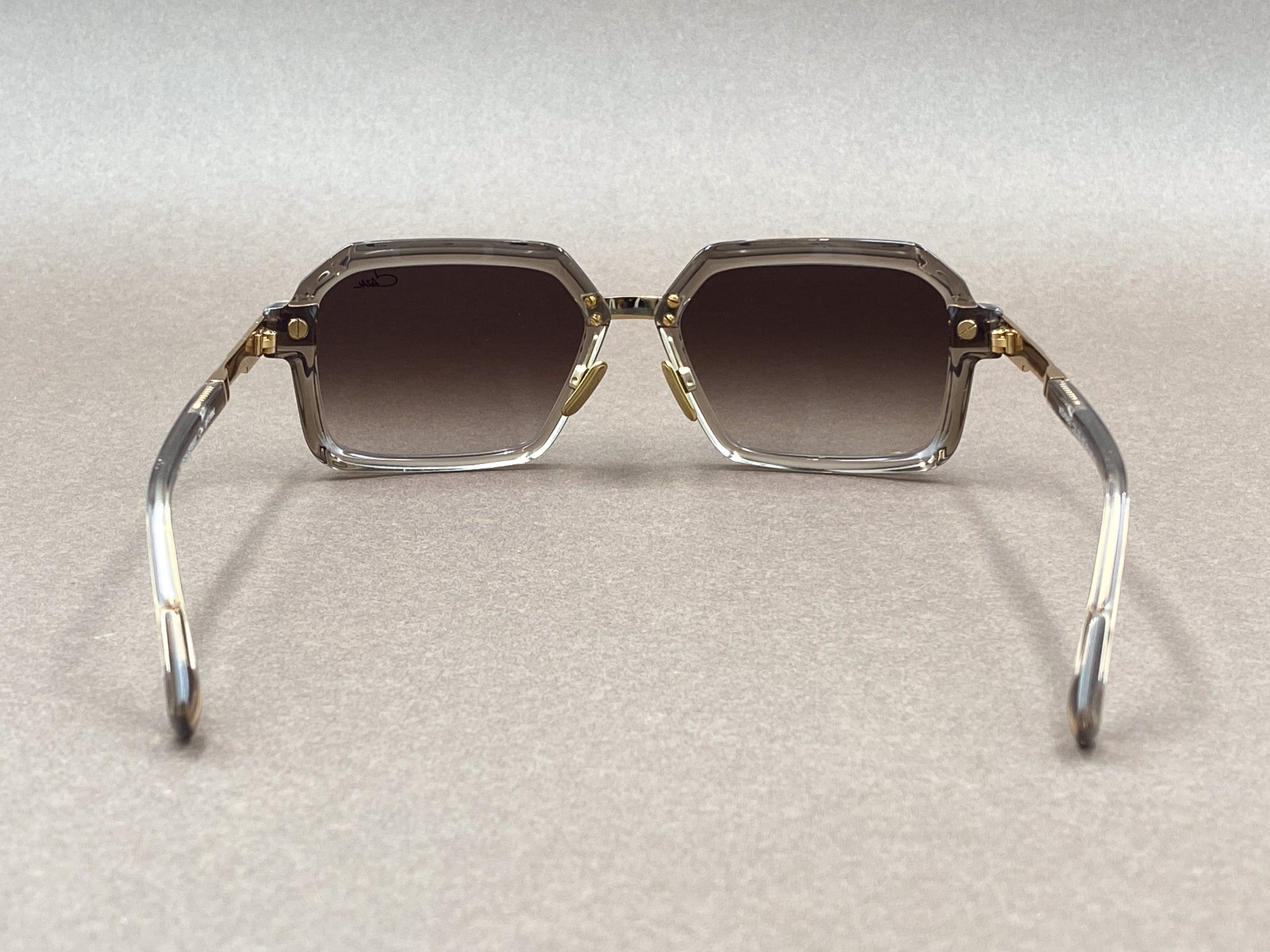 Cazal 6040/3 sunglasses - crystal beige and gold