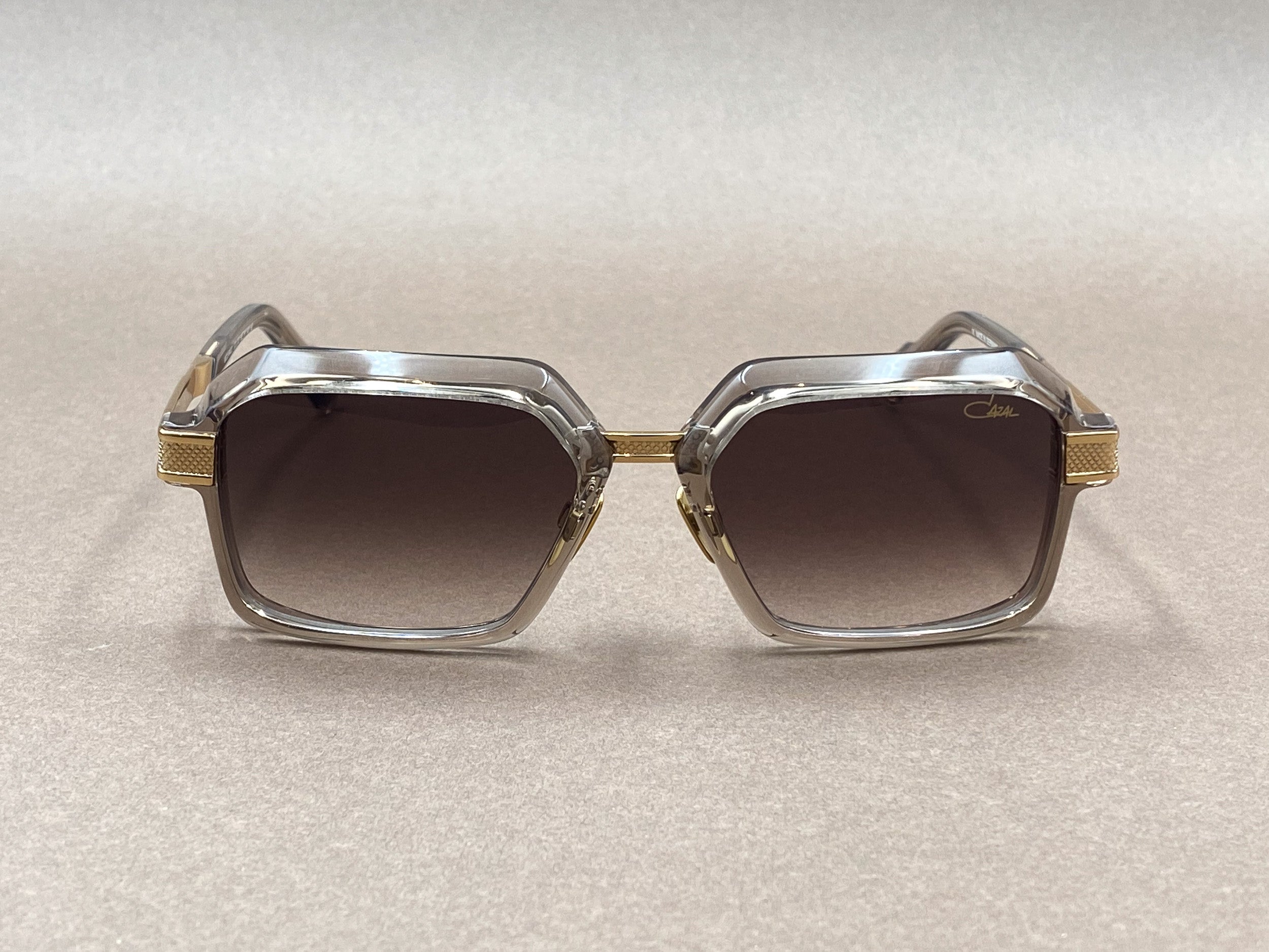 Cazal 6040/3 sunglasses - crystal beige and gold