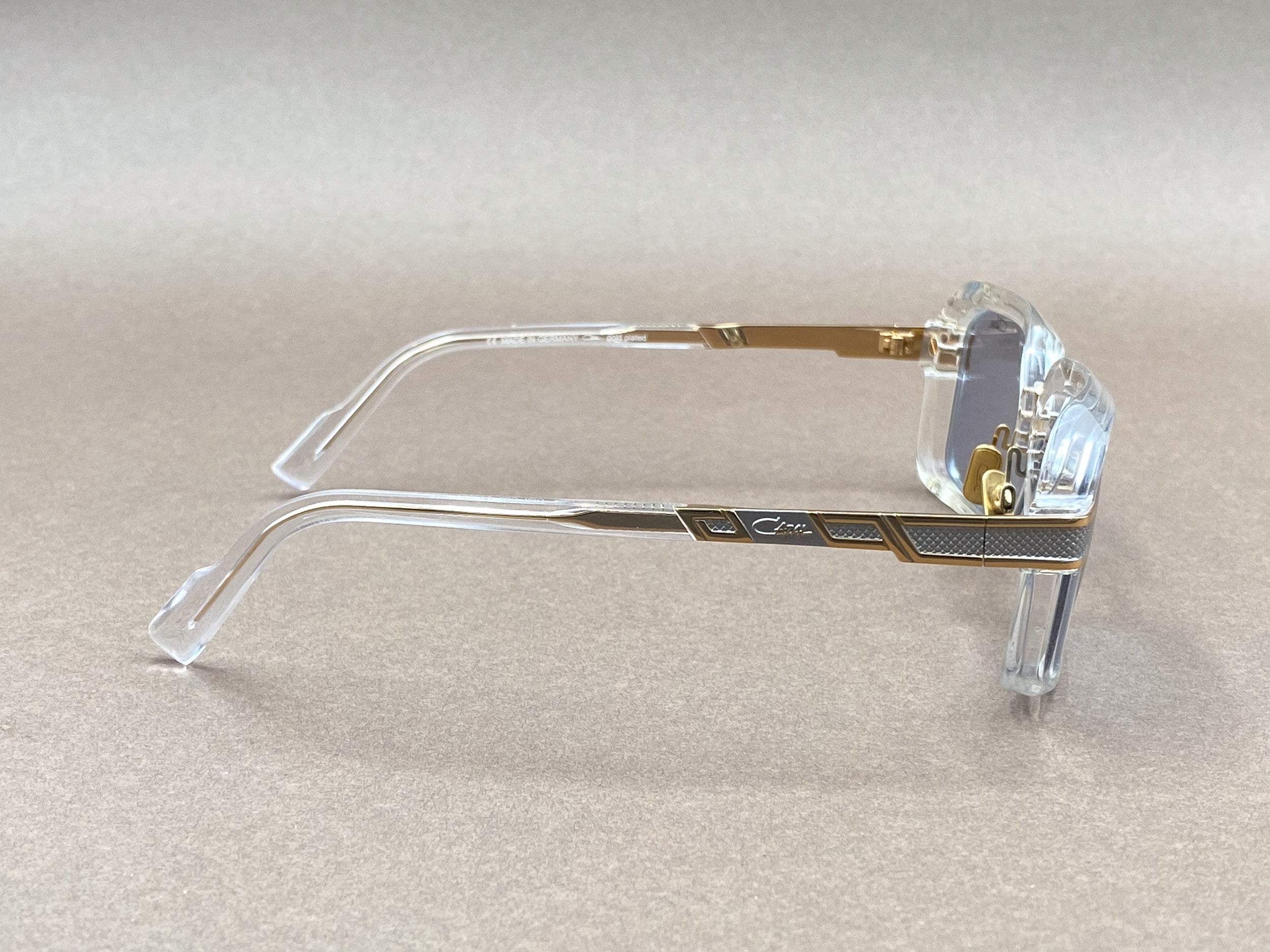 Cazal 6040/3 sunglasses - crystal clear and bicolor