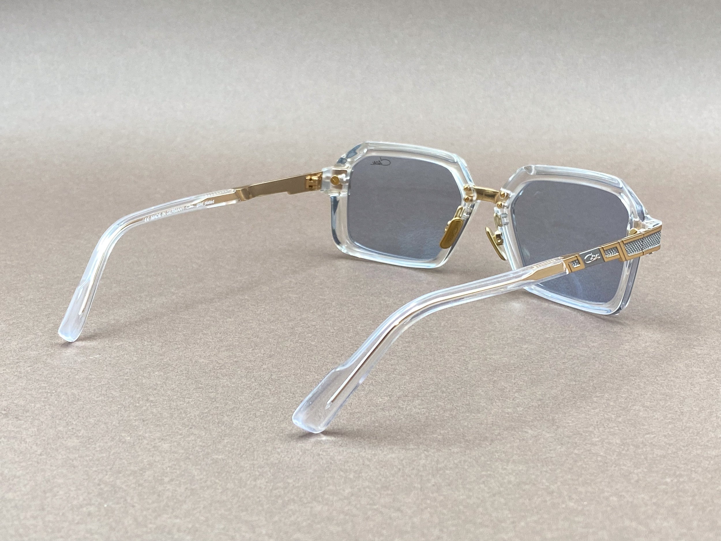 Cazal 6040/3 sunglasses - crystal clear and bicolor