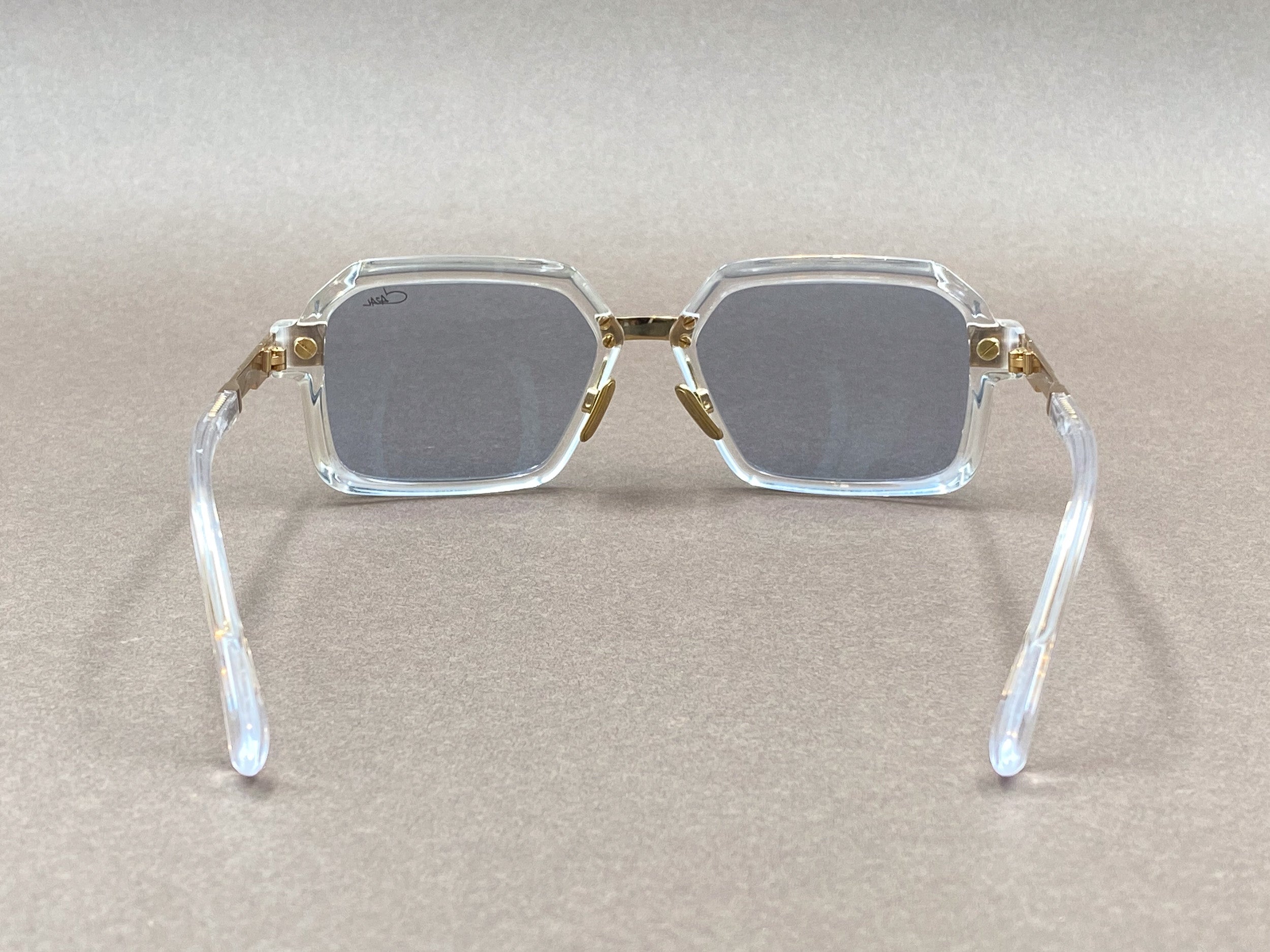 Cazal 6040/3 sunglasses - crystal clear and bicolor