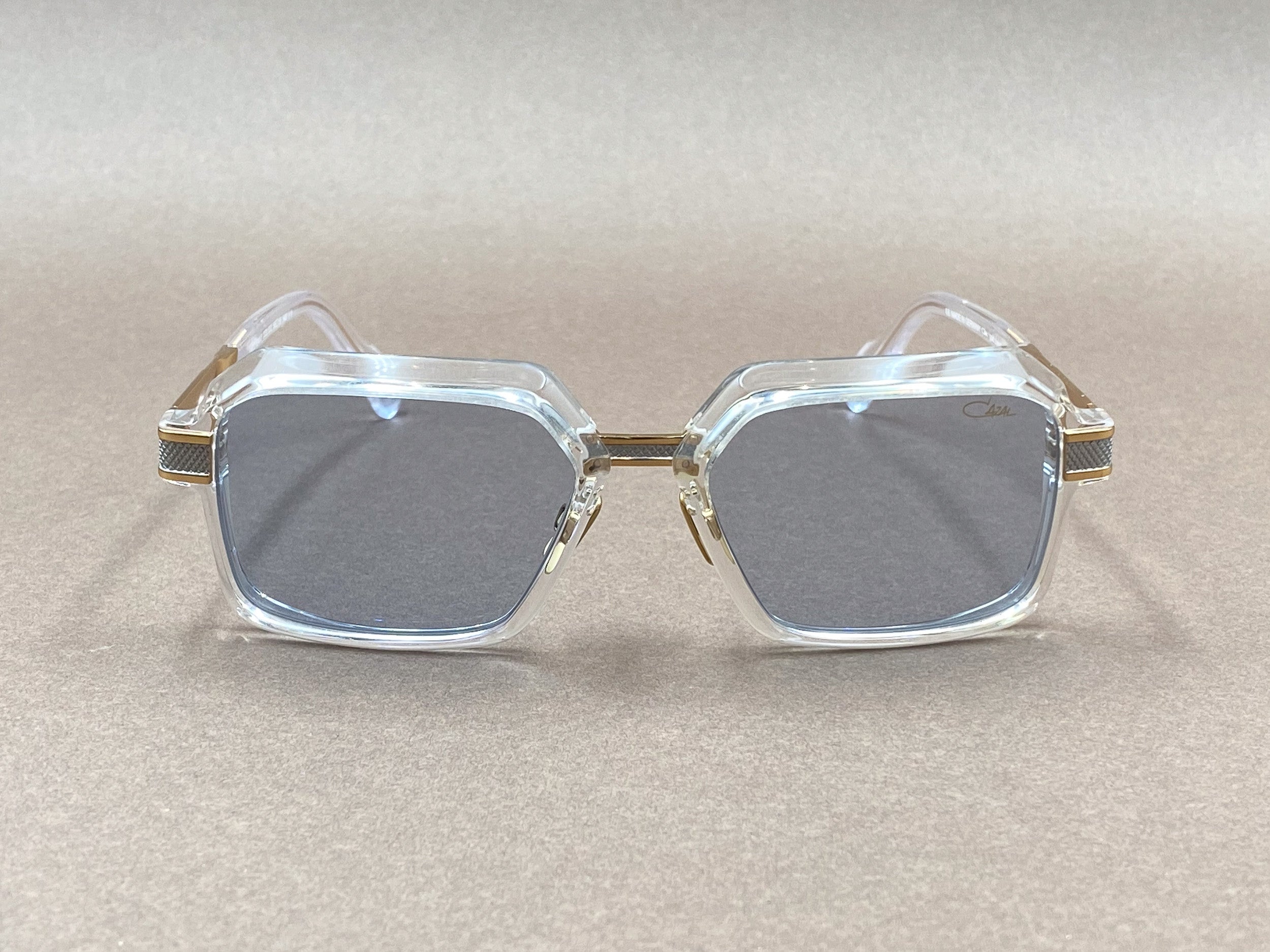Cazal 6040/3 sunglasses - crystal clear and bicolor