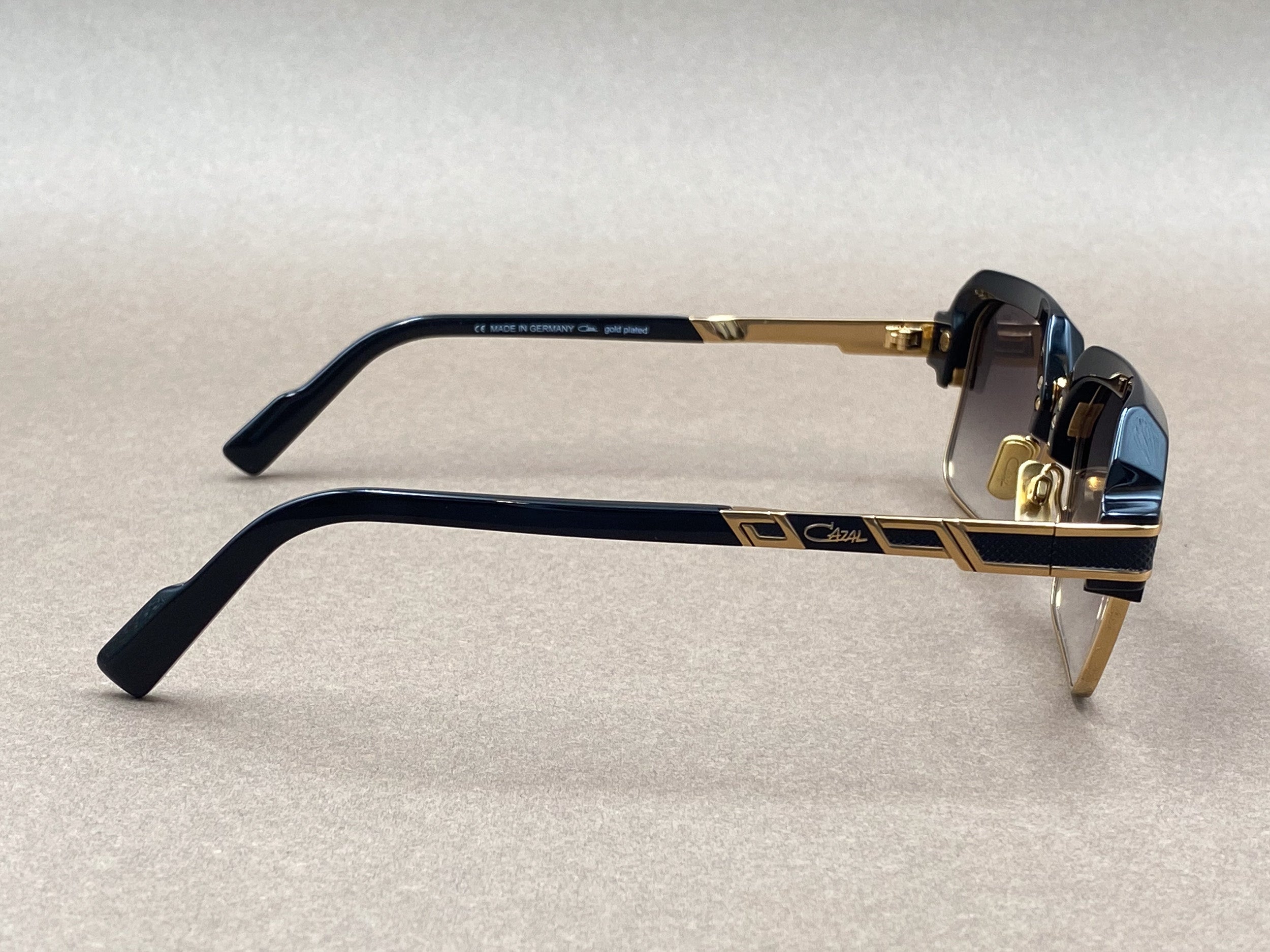 Cazal 6041/3 sunglasses - black and gold
