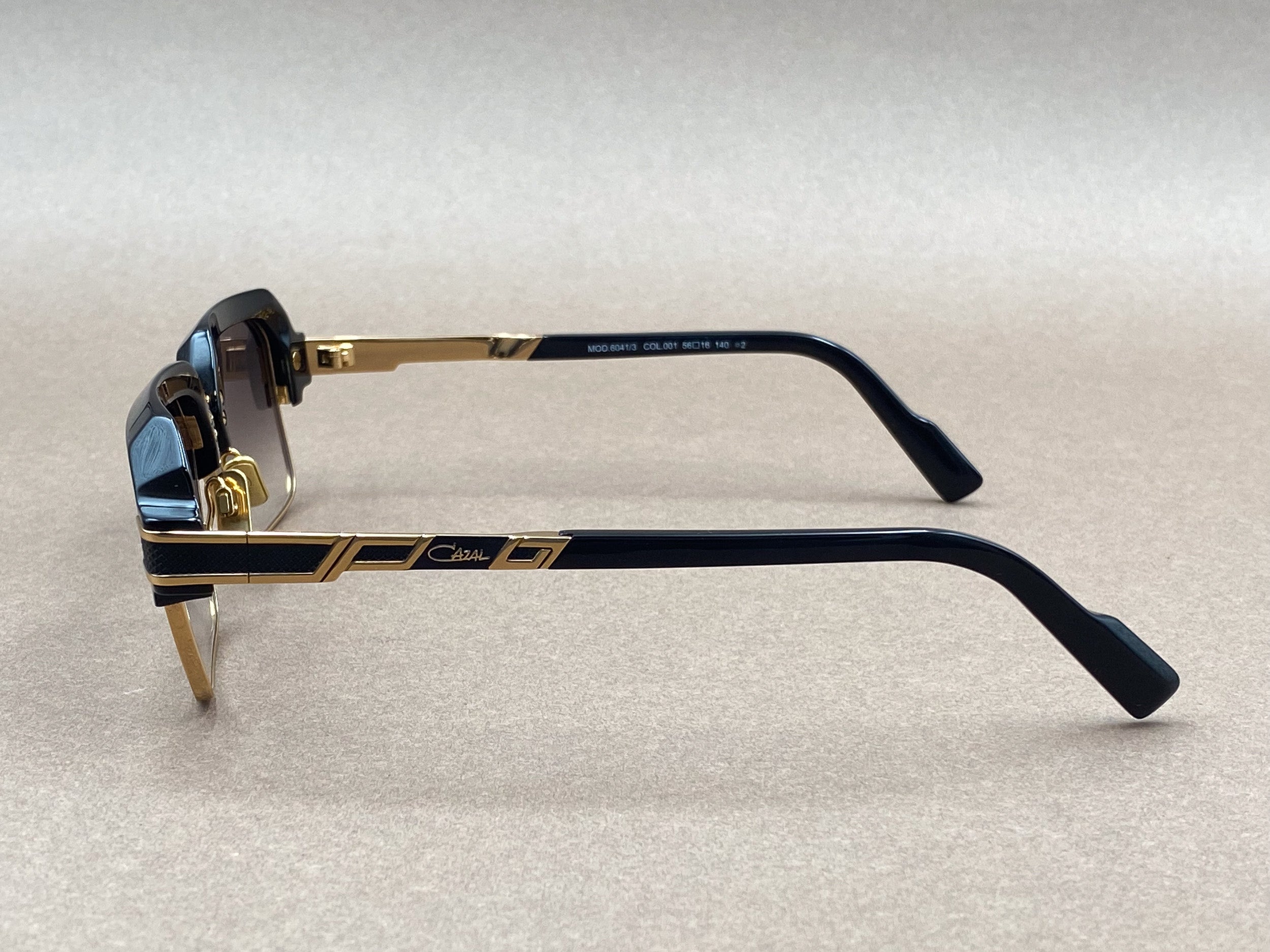 Cazal 6041/3 sunglasses - black and gold