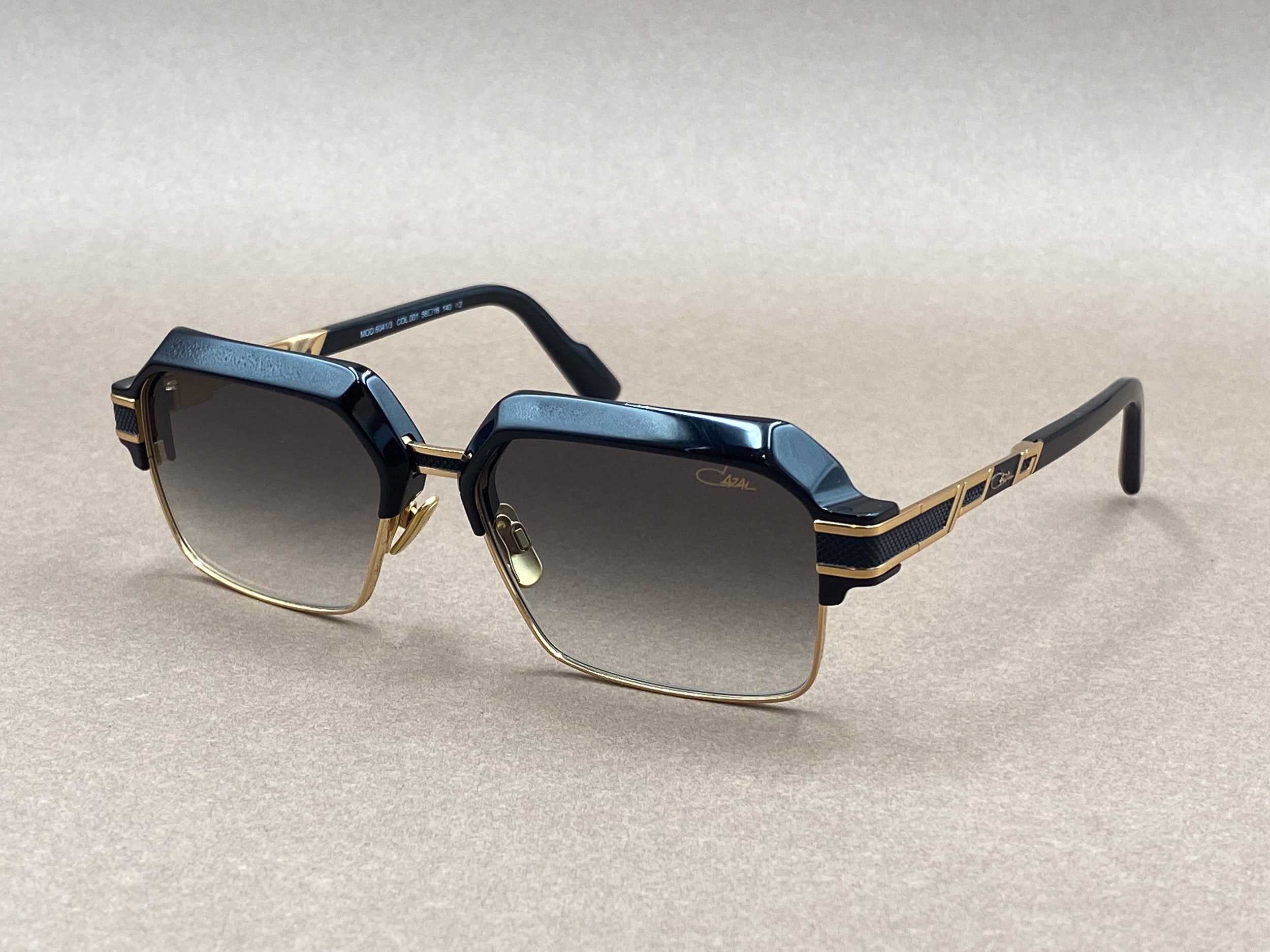 Cazal 6041/3 sunglasses - black and gold