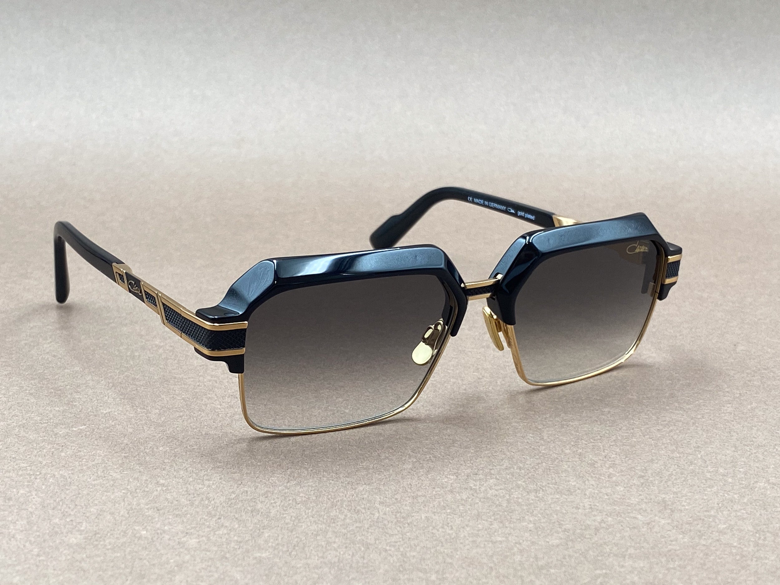 Cazal 6041/3 sunglasses - black and gold