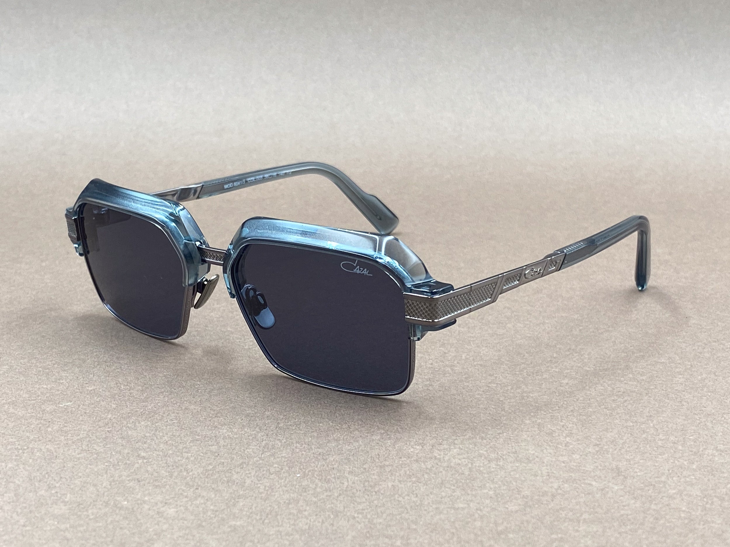 Cazal 6041/3 sunglasses - gray and gunmetal