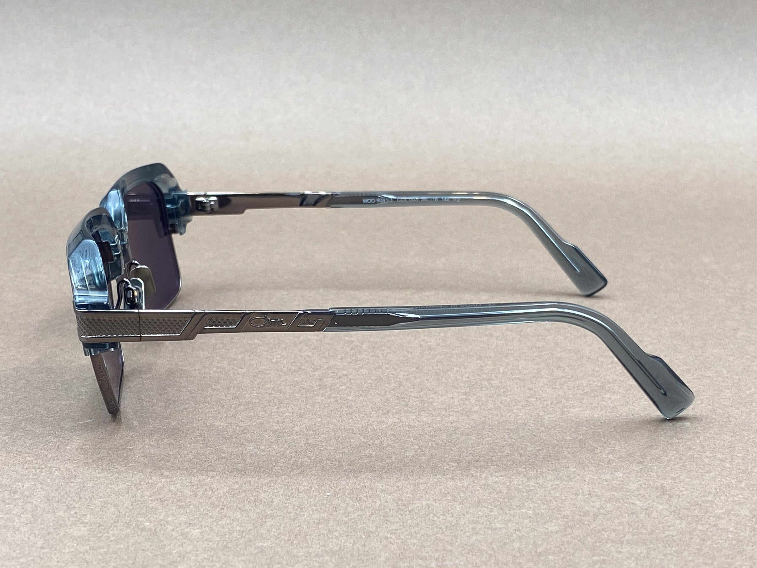 Cazal 6041/3 sunglasses - gray and gunmetal