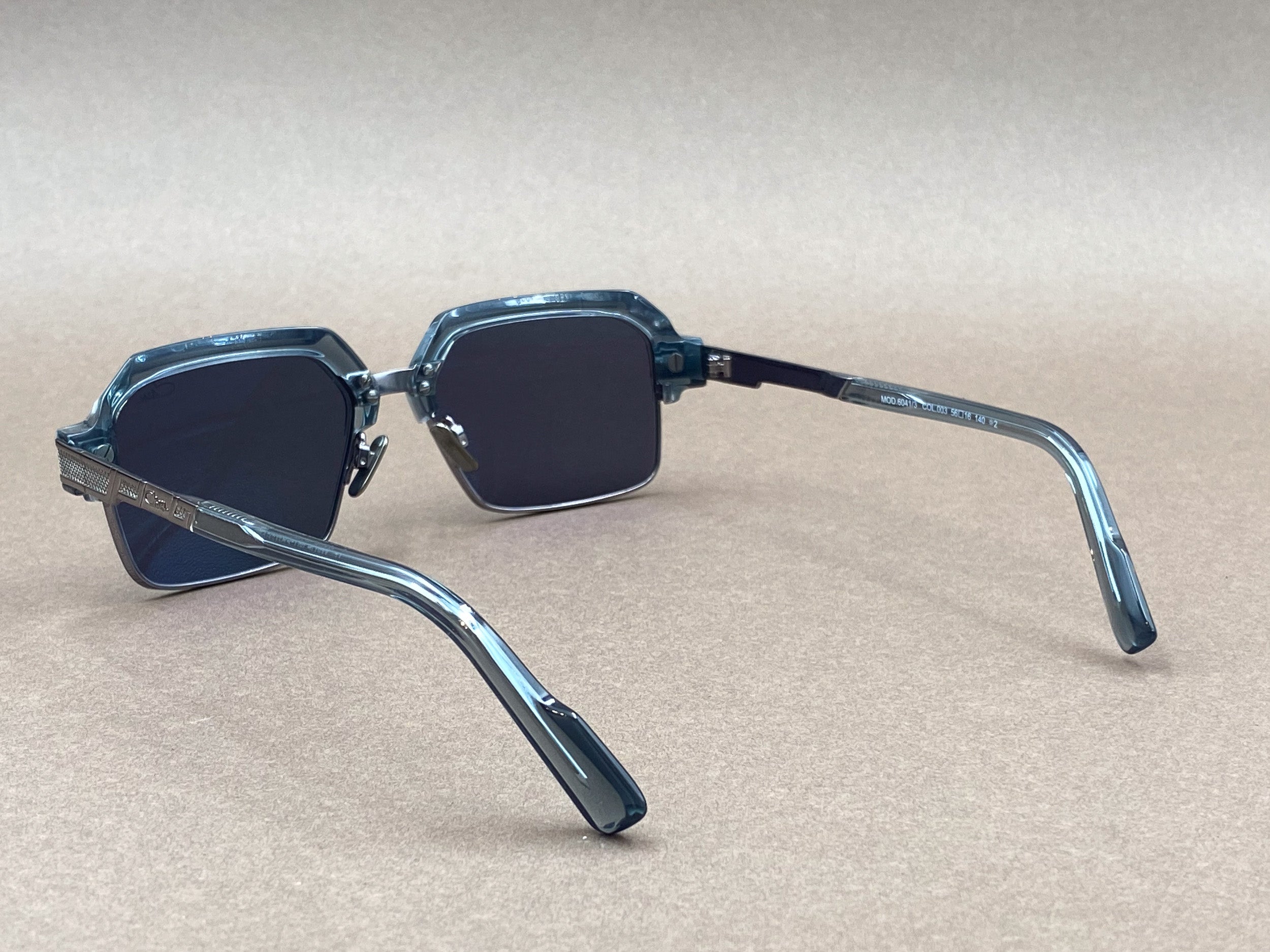 Cazal 6041/3 sunglasses - gray and gunmetal