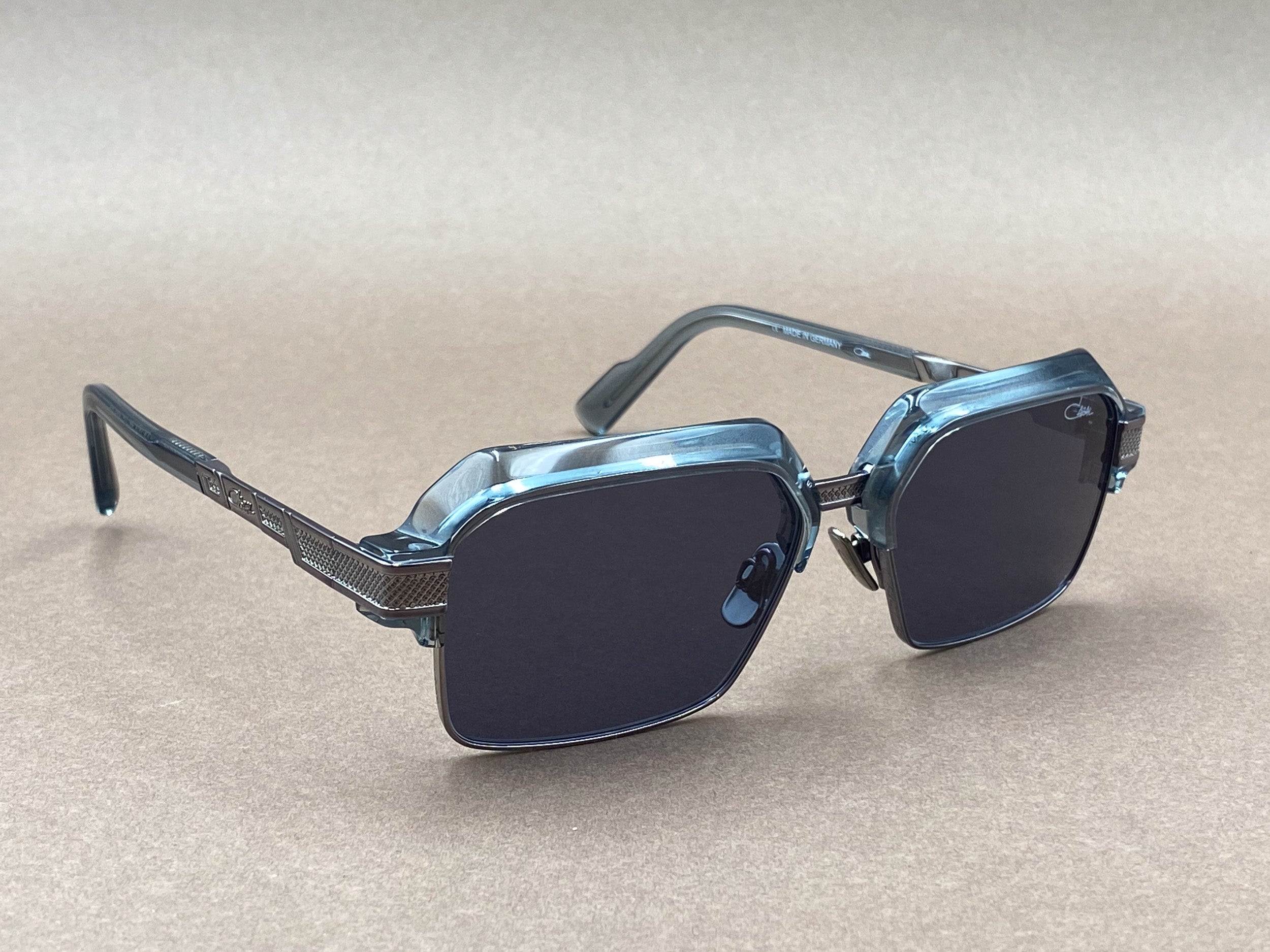 Cazal 6041/3 sunglasses - gray and gunmetal
