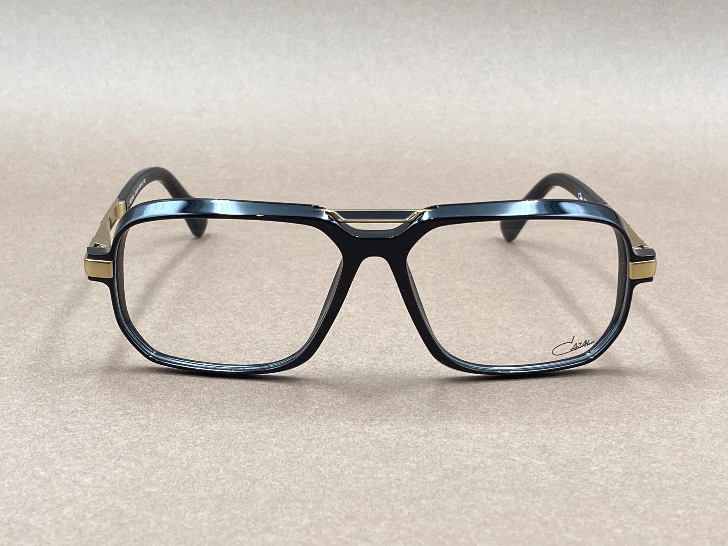Cazal 6042 glasses - black and gold