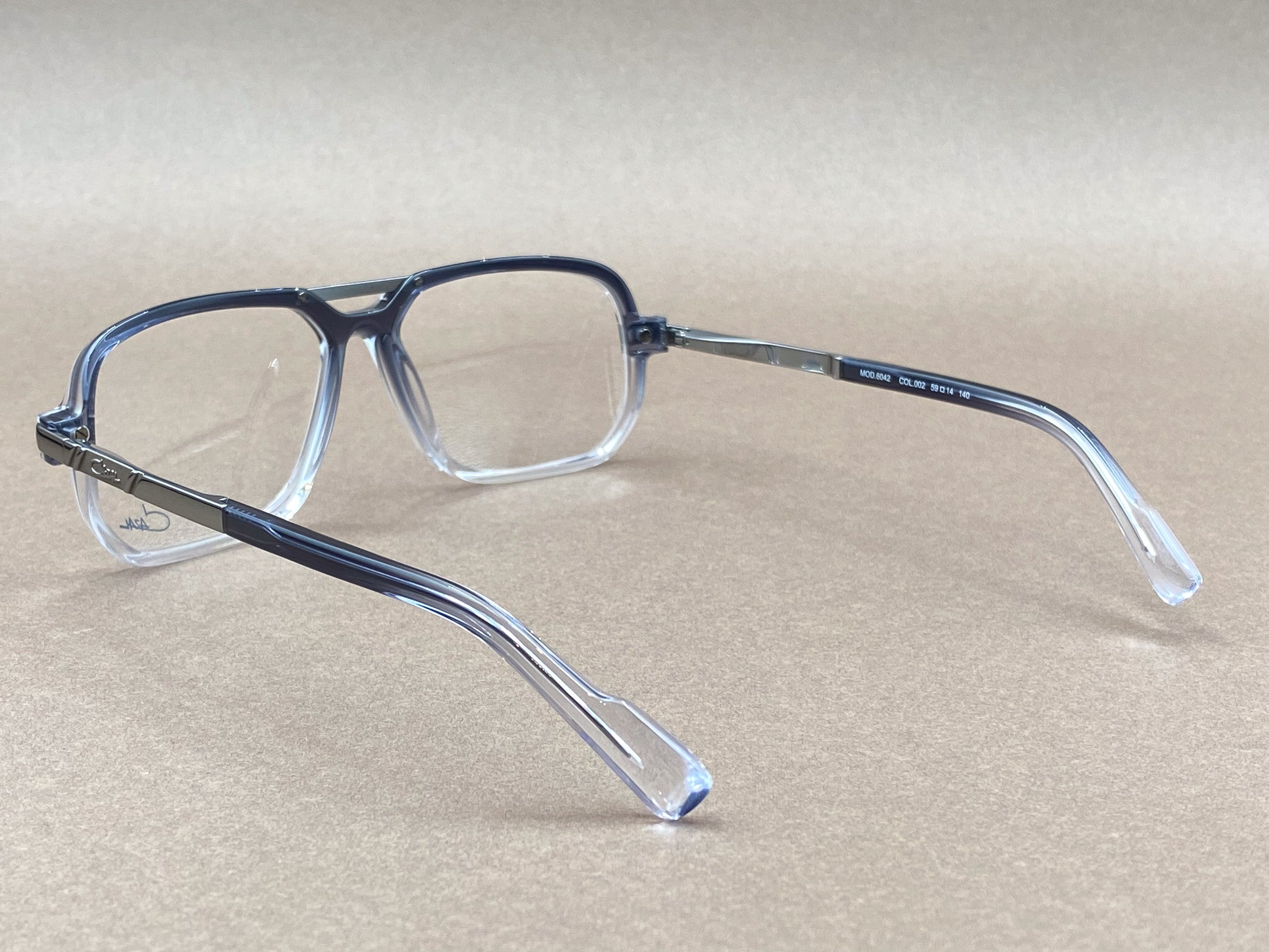Cazal 6042 glasses - grey and gunmetal