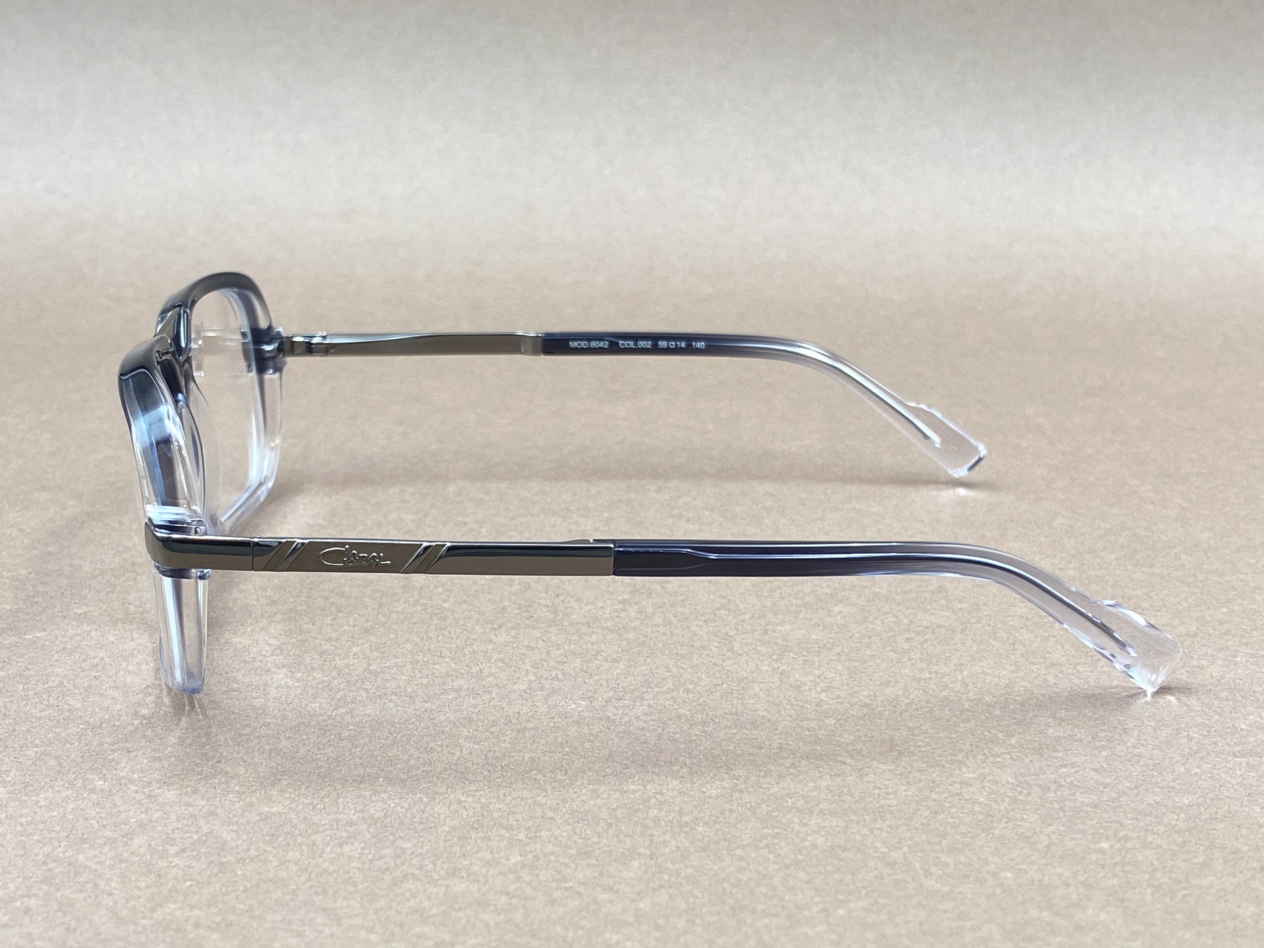 Cazal 6042 glasses - grey and gunmetal