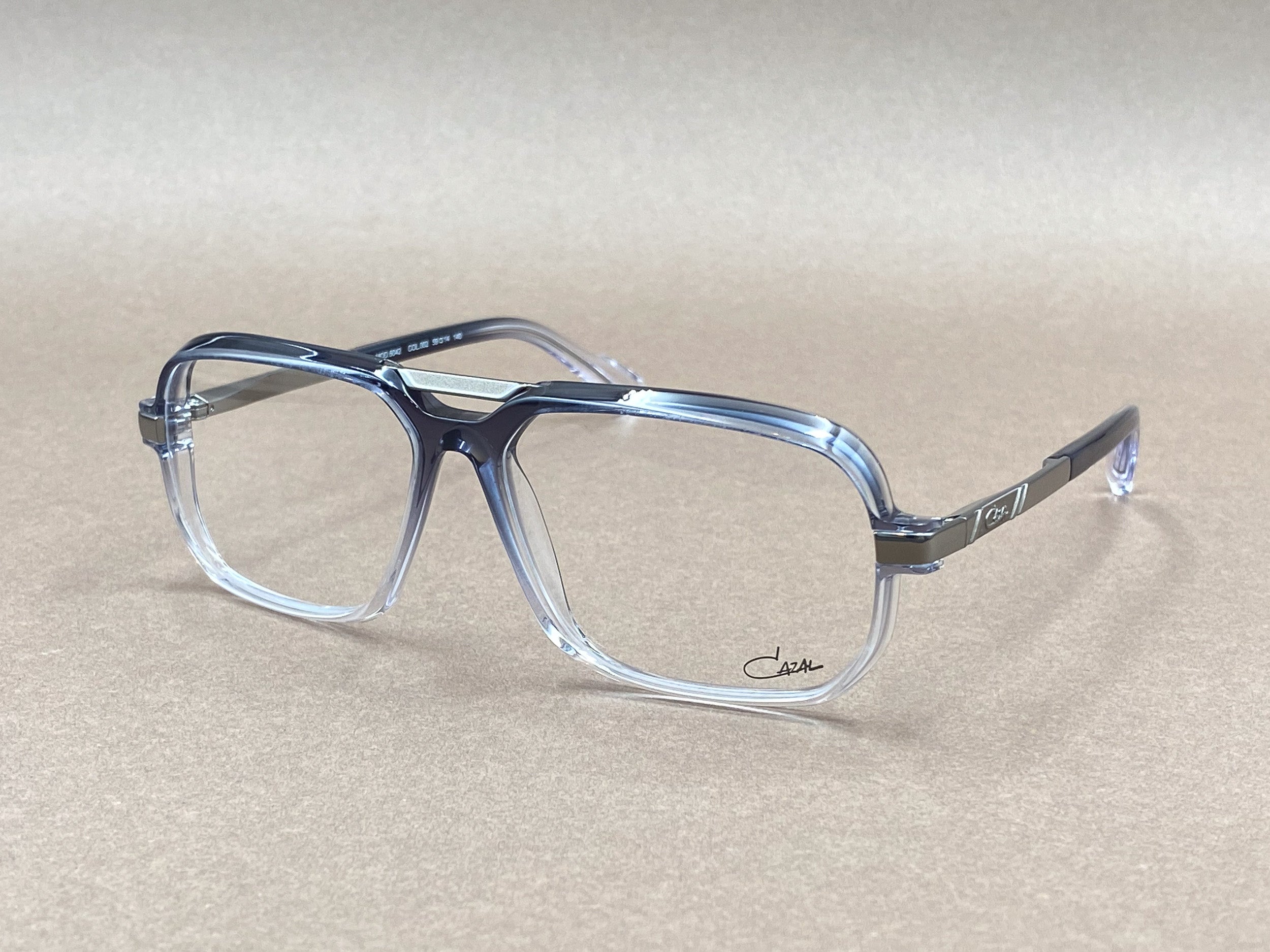 Cazal 6042 glasses - grey and gunmetal
