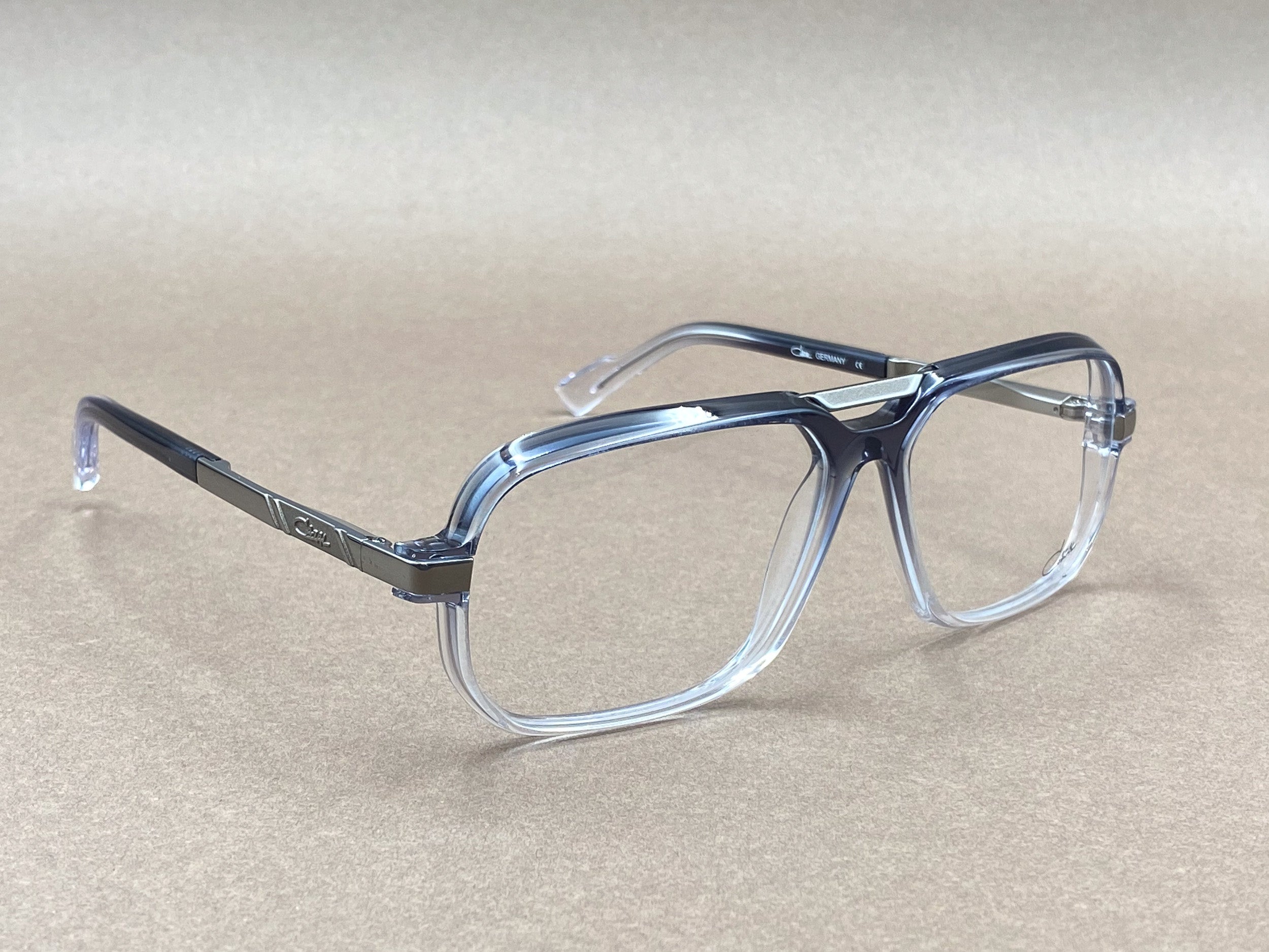 Cazal 6042 glasses - grey and gunmetal