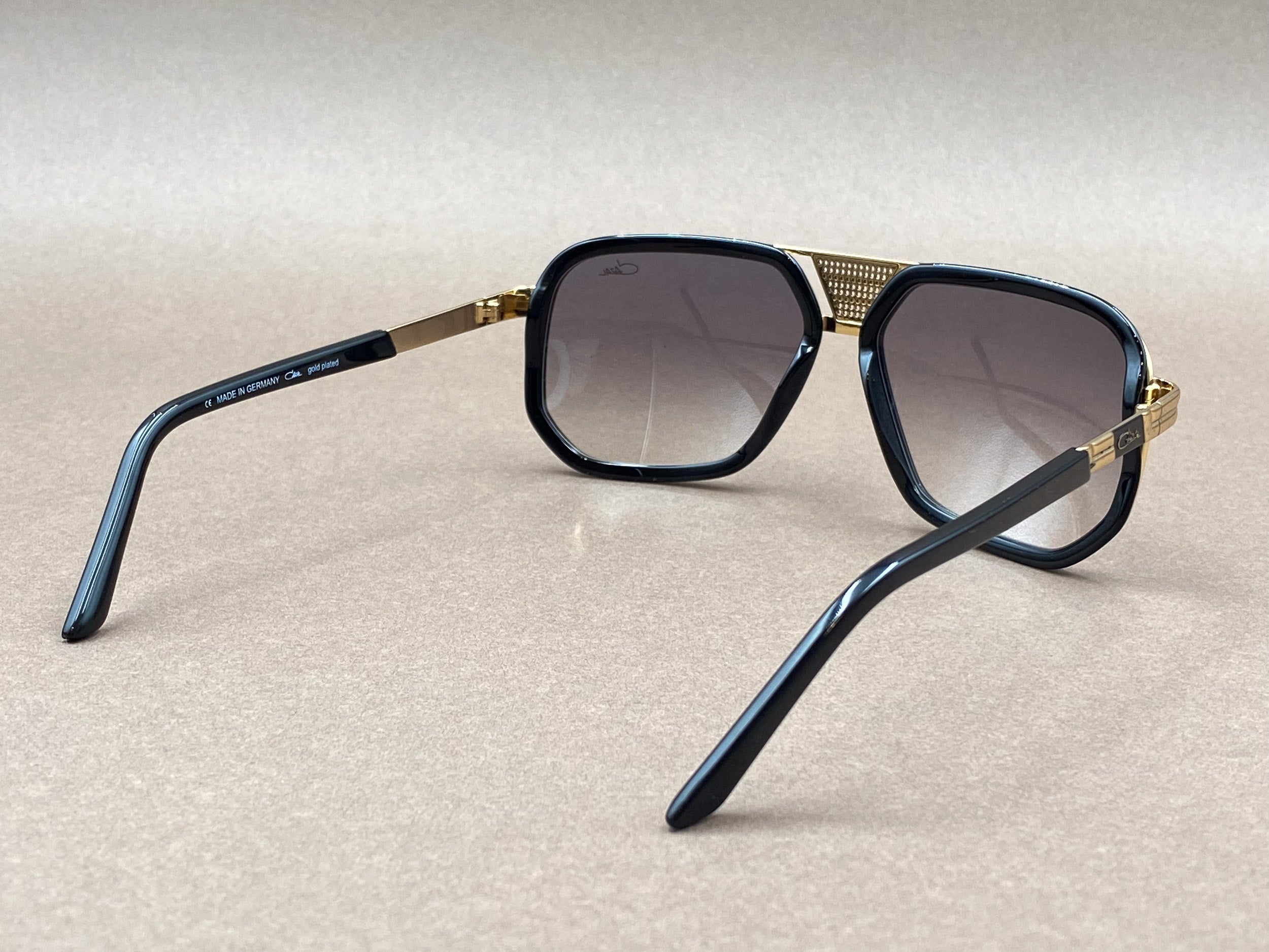 Cazal 666 sunglasses - black and gold – The House of Iconic Frames