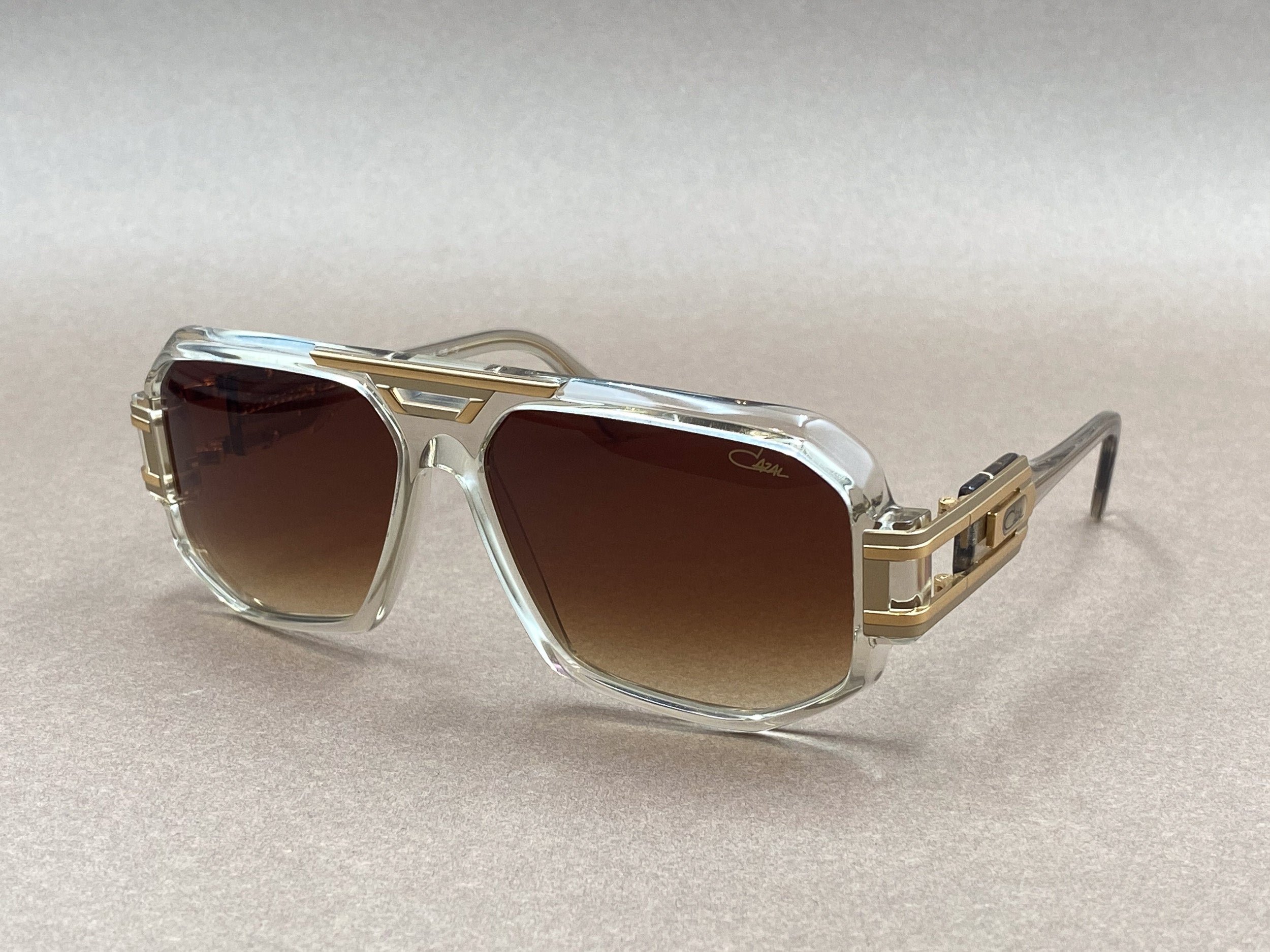 Cazal 675 sunglasses - beige and gold