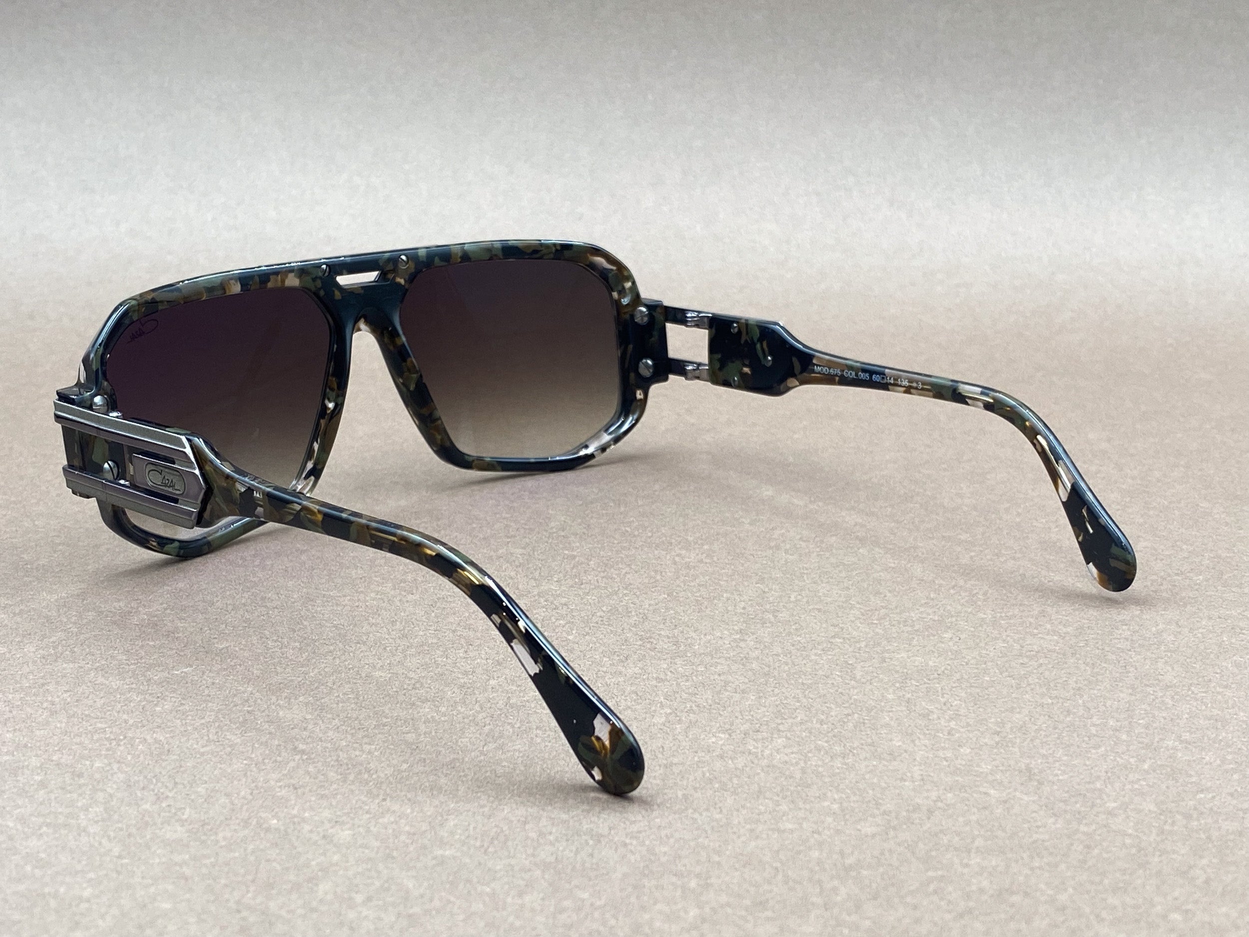 Cazal 675 sunglasses - camouflage and gunmetal