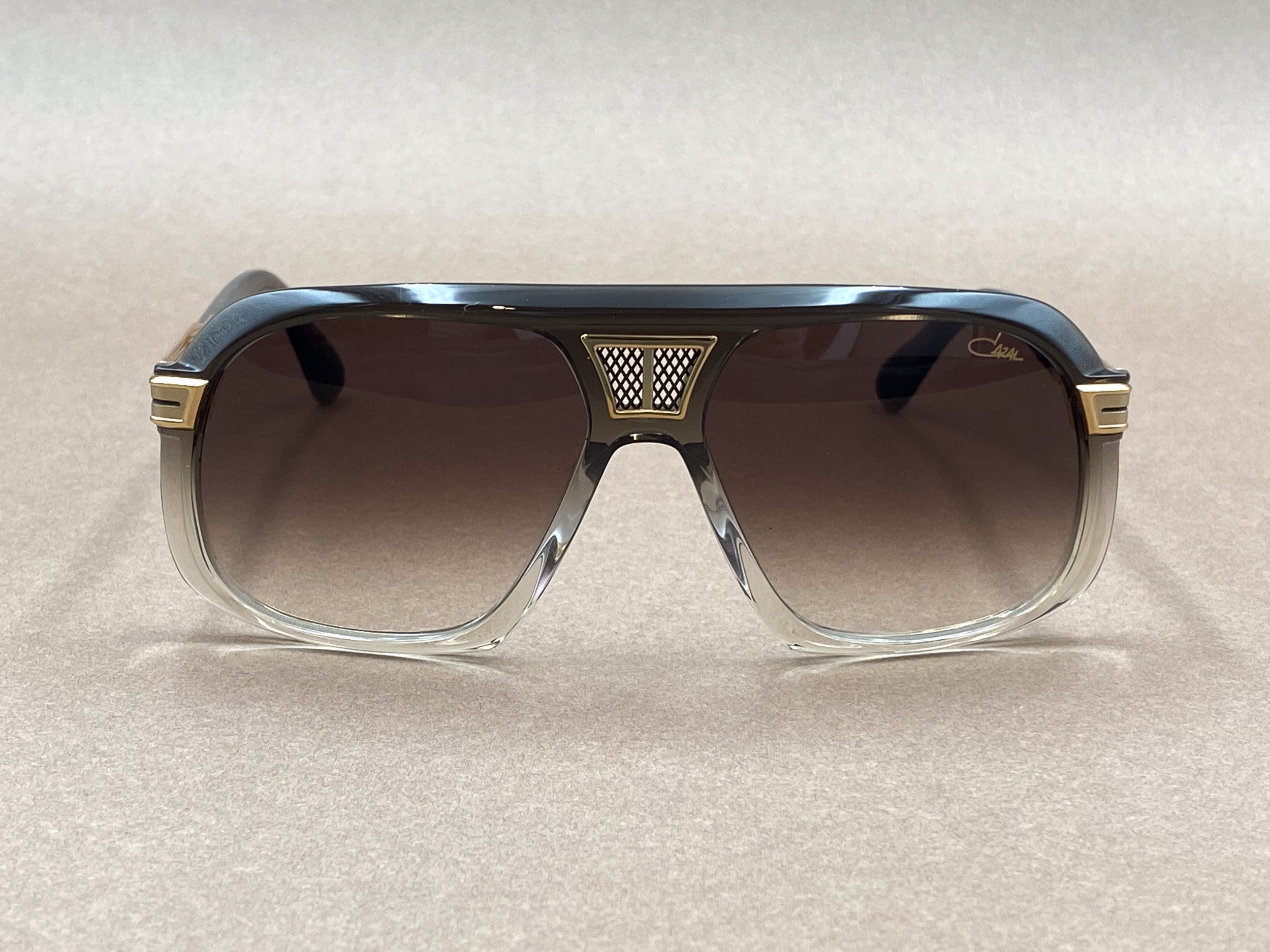 Cazal 685 sunglasses - grey and gold