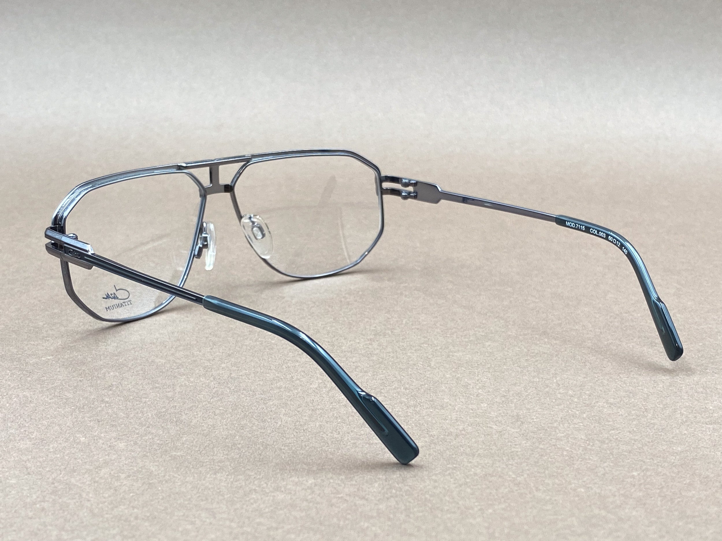 Cazal 7115 titanium glasses - gunmetal