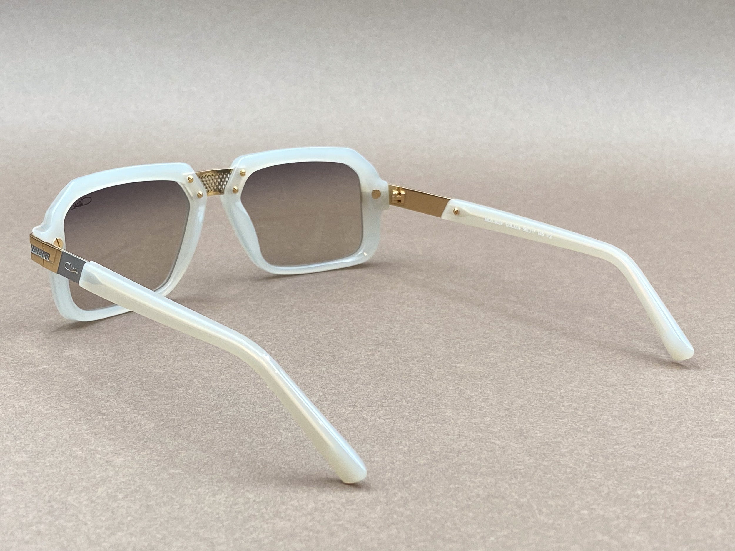 Cazal 8039 gold plated sunglasses - flint gray and bicolour – The