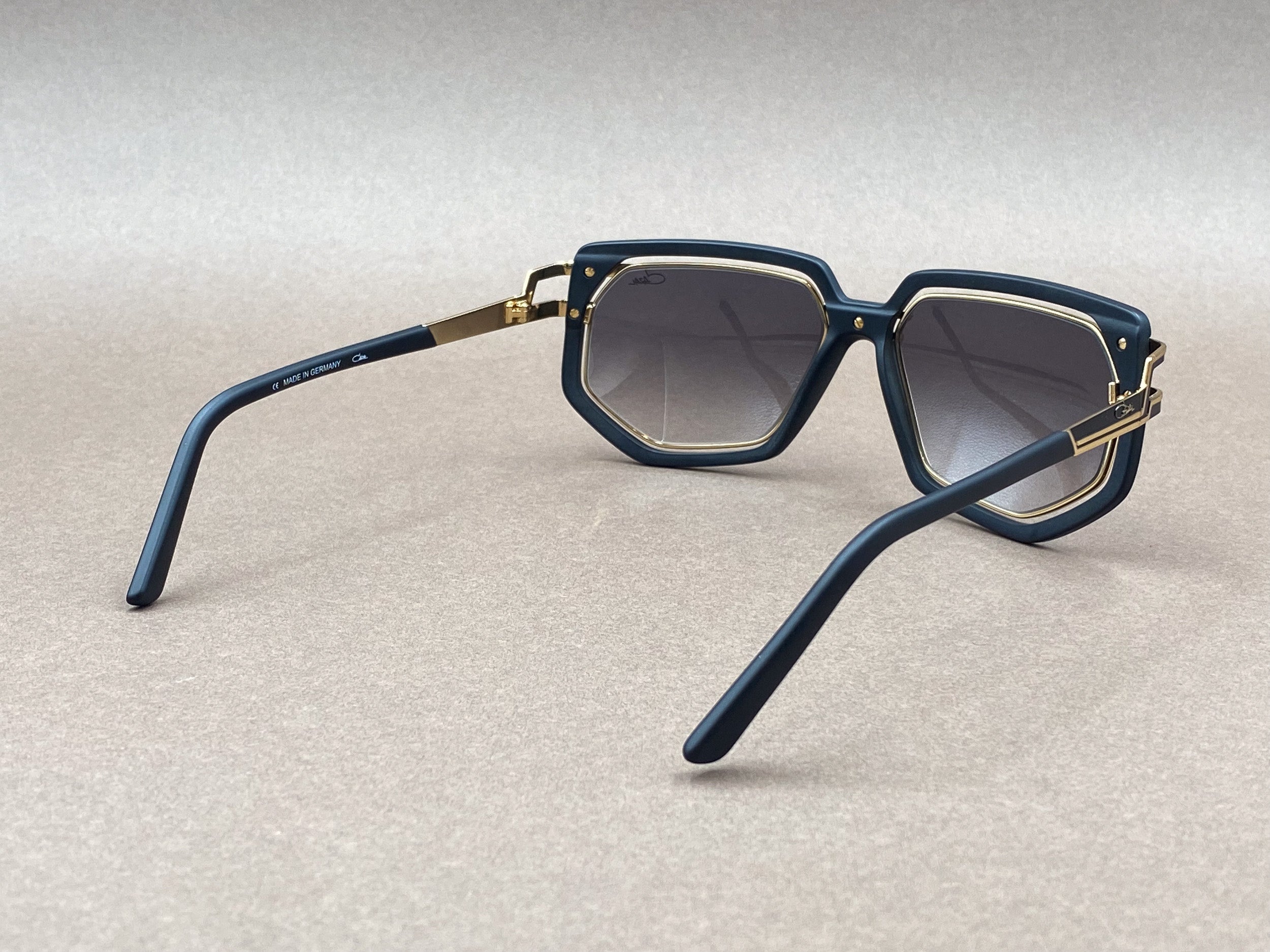 Cazal 9066 sunglasses - matte black and gold