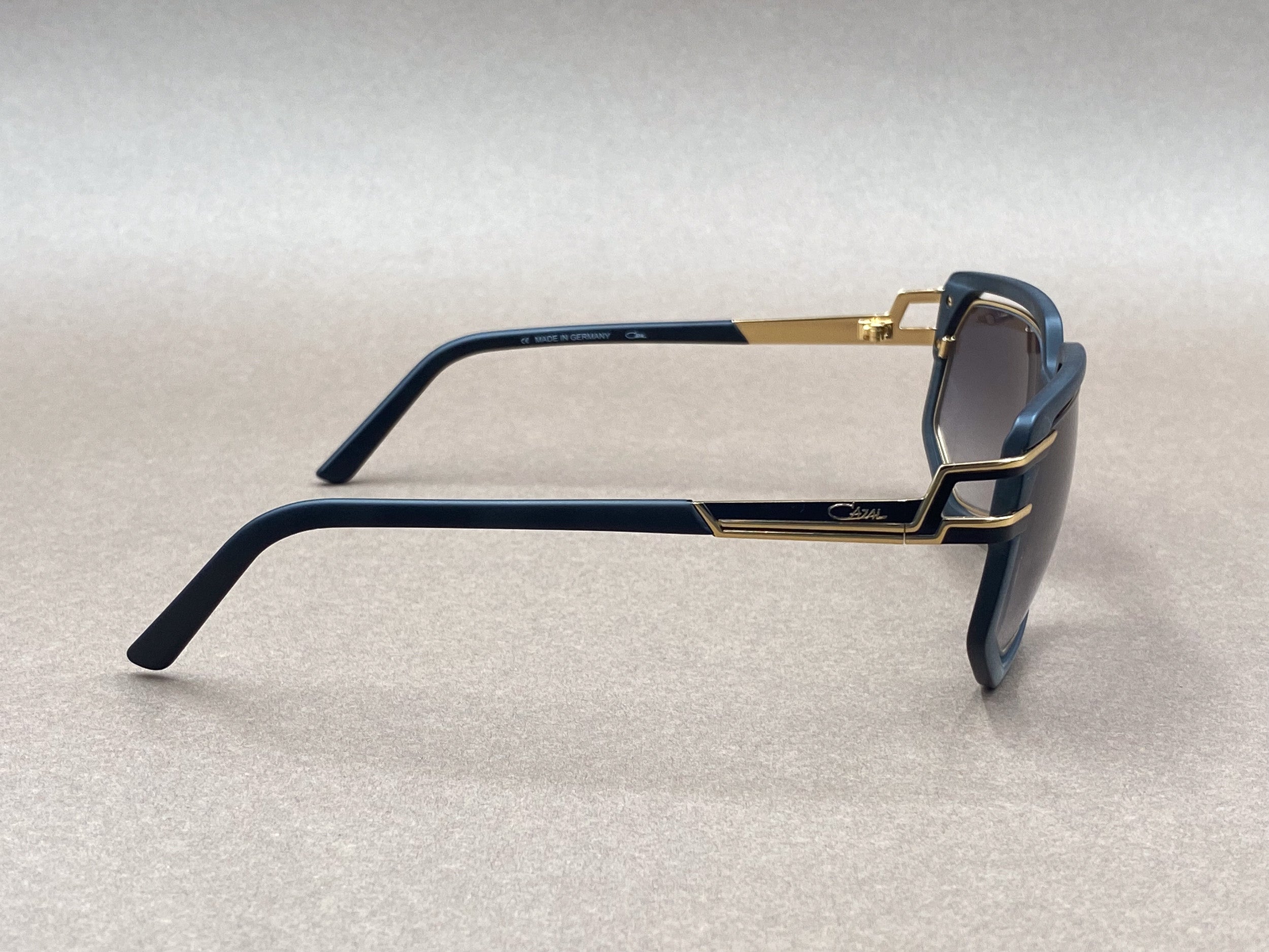 Cazal 9066 sunglasses - matte black and gold