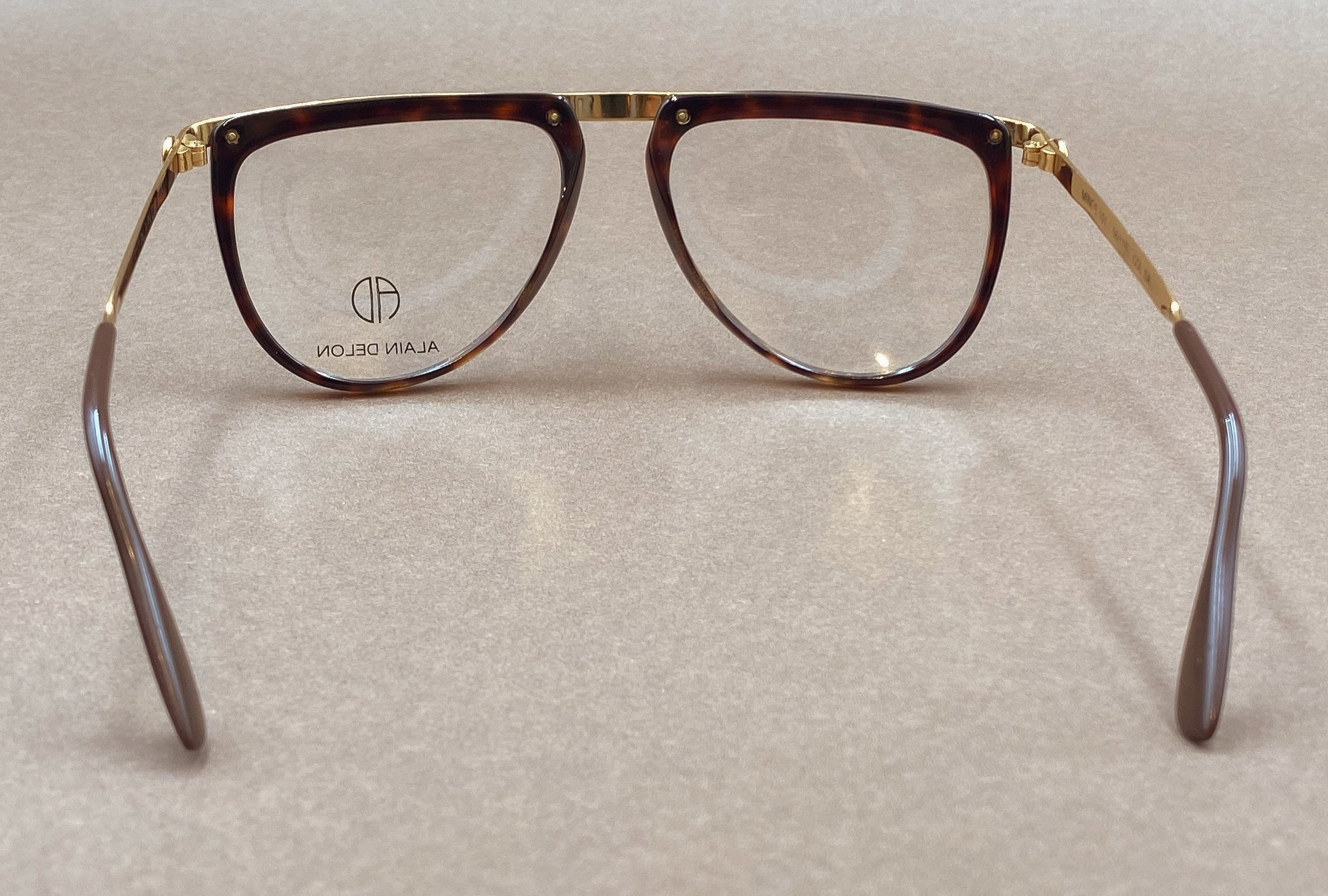 Alain Delon Minos 101 80s vintage glasses