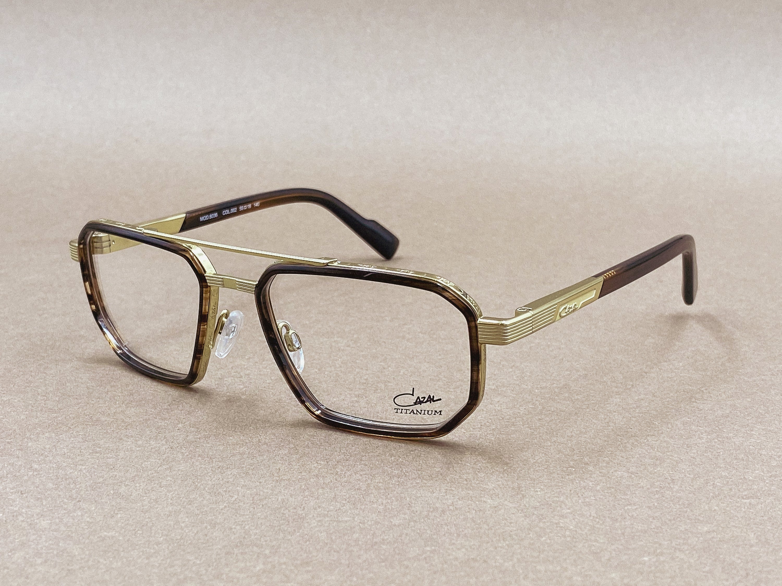 Cazal 6036 titanium glasses