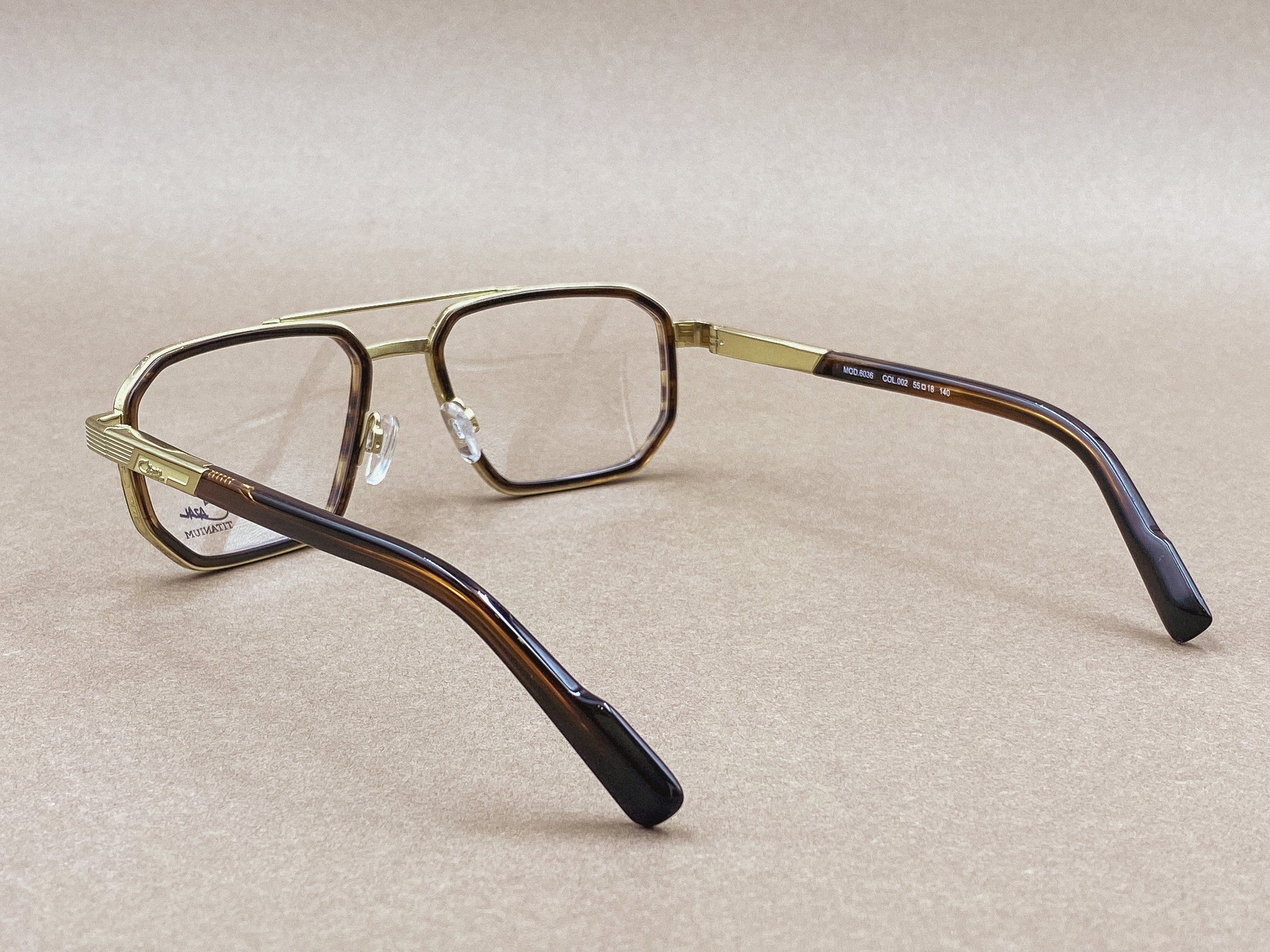 Cazal 6036 titanium glasses