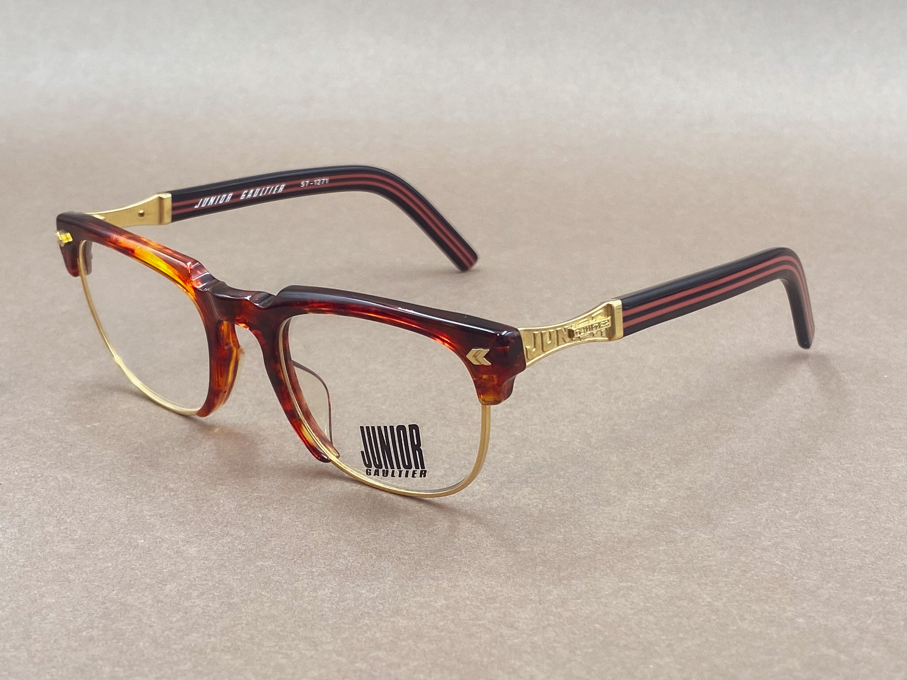 Jean Paul Gaultier 57-1271 90s Junior collection vintage glasses