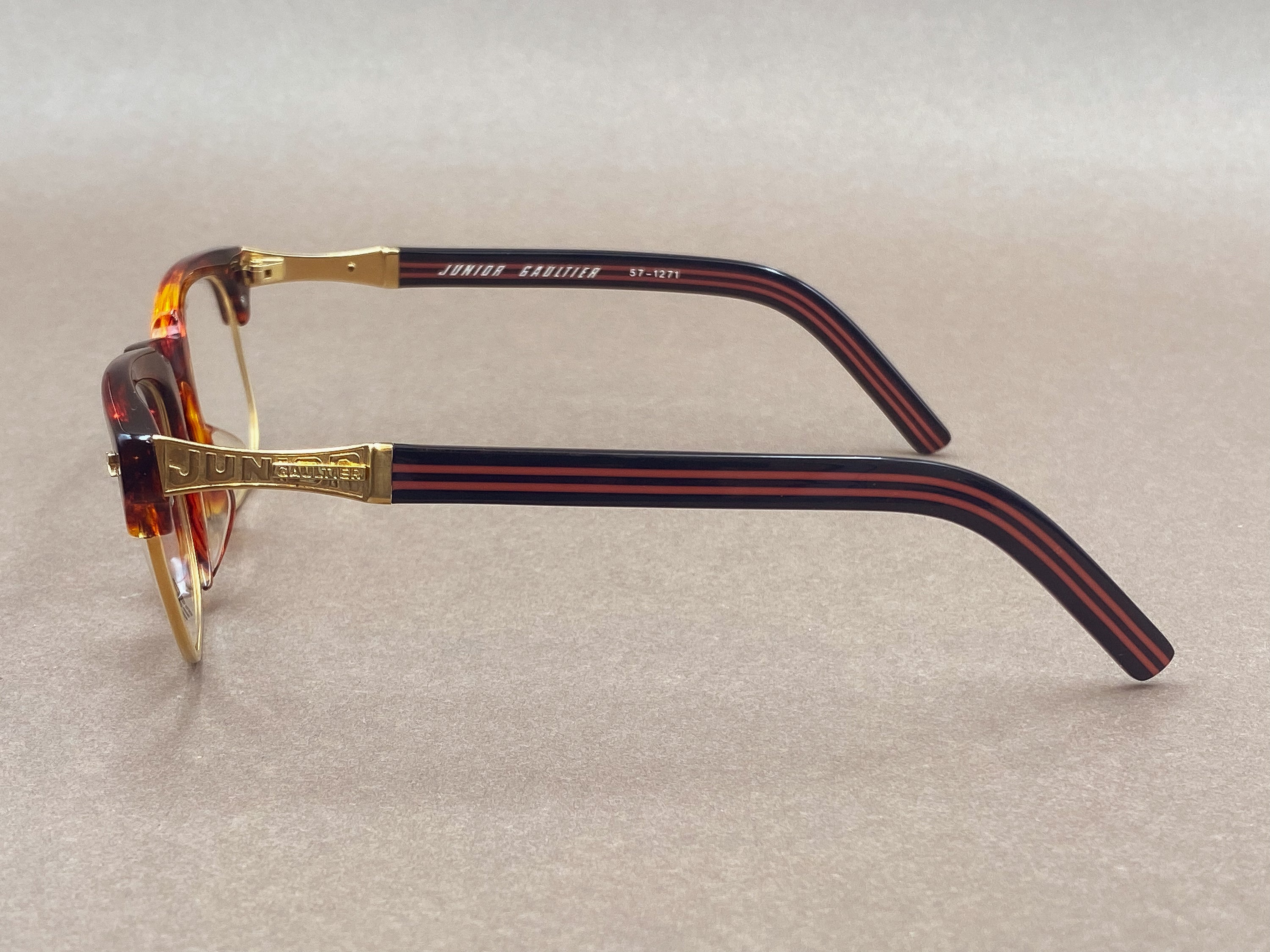 Jean Paul Gaultier 57-1271 90s Junior collection vintage glasses