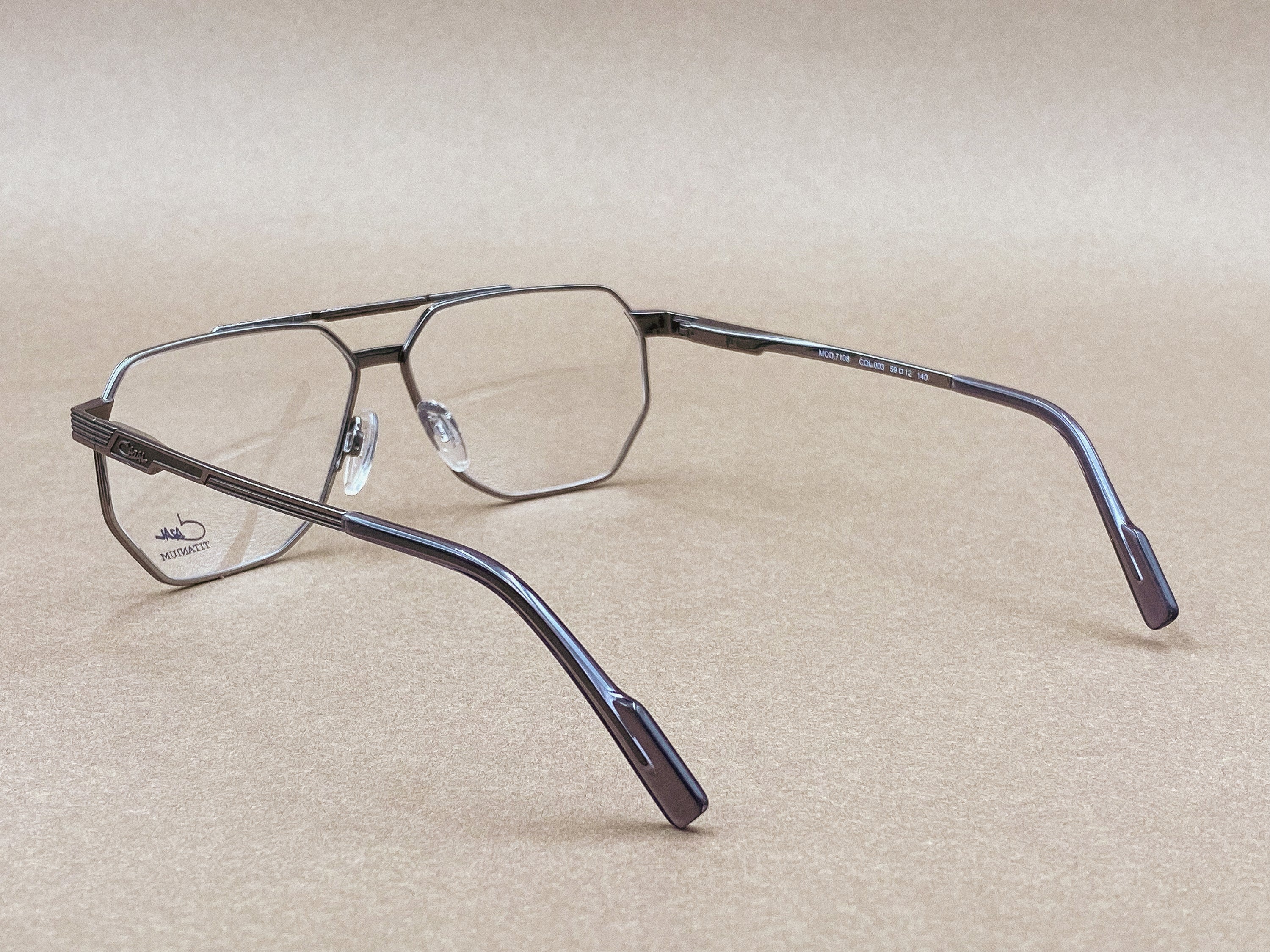 Cazal 7108 titanium glasses
