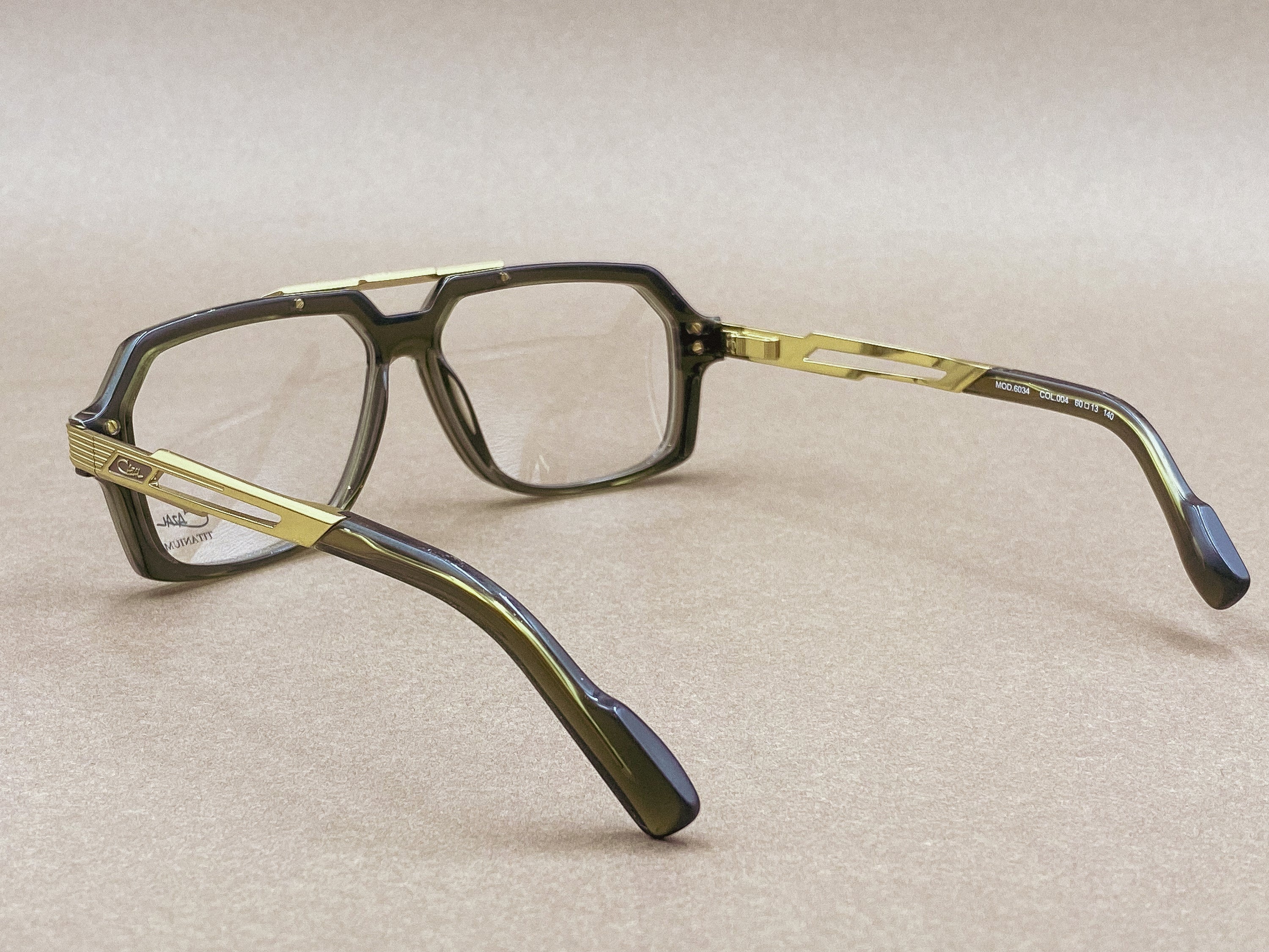 Cazal 6034 titanium glasses