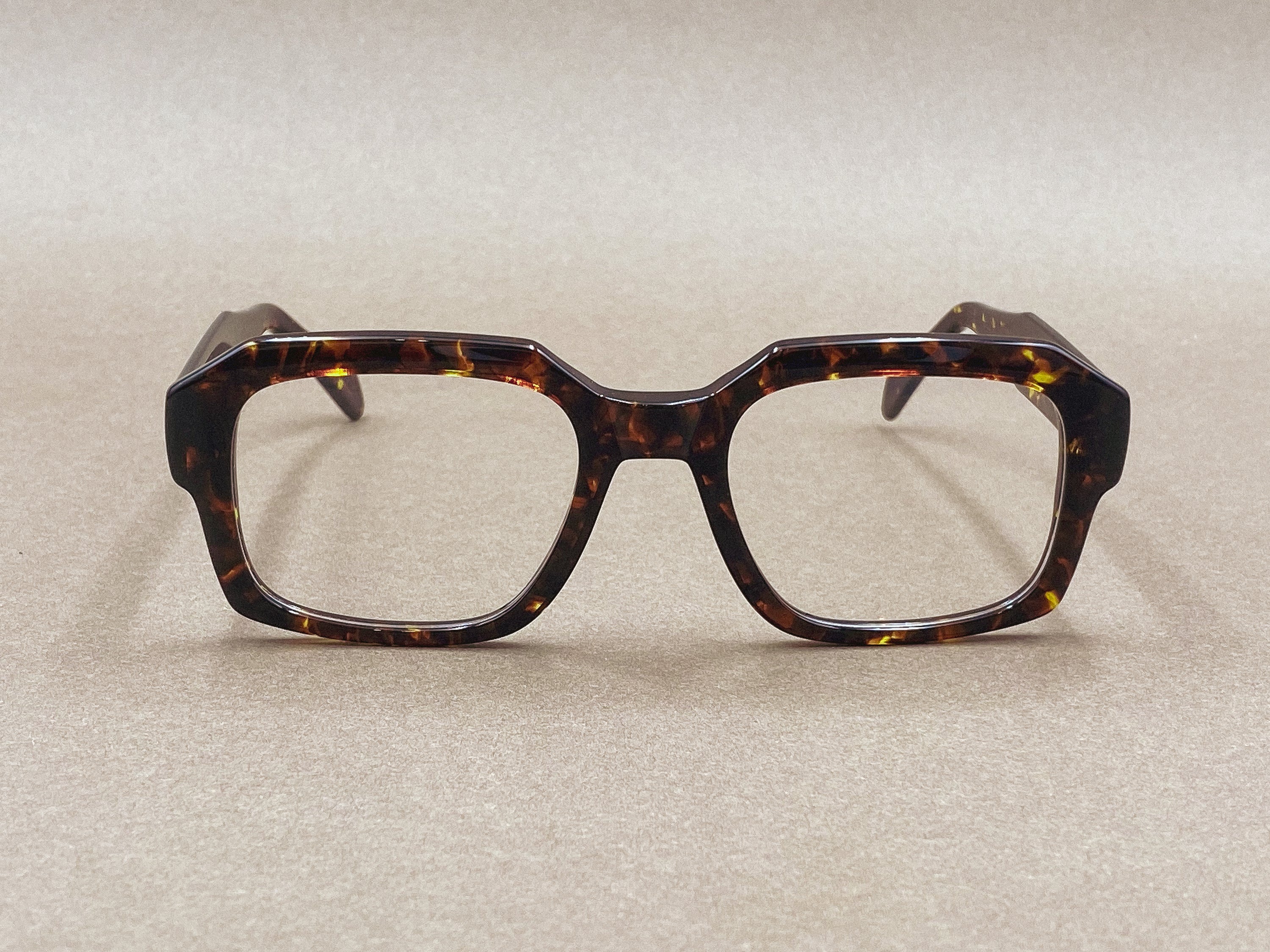 Preciosa 931 handmade glasses - havana brown