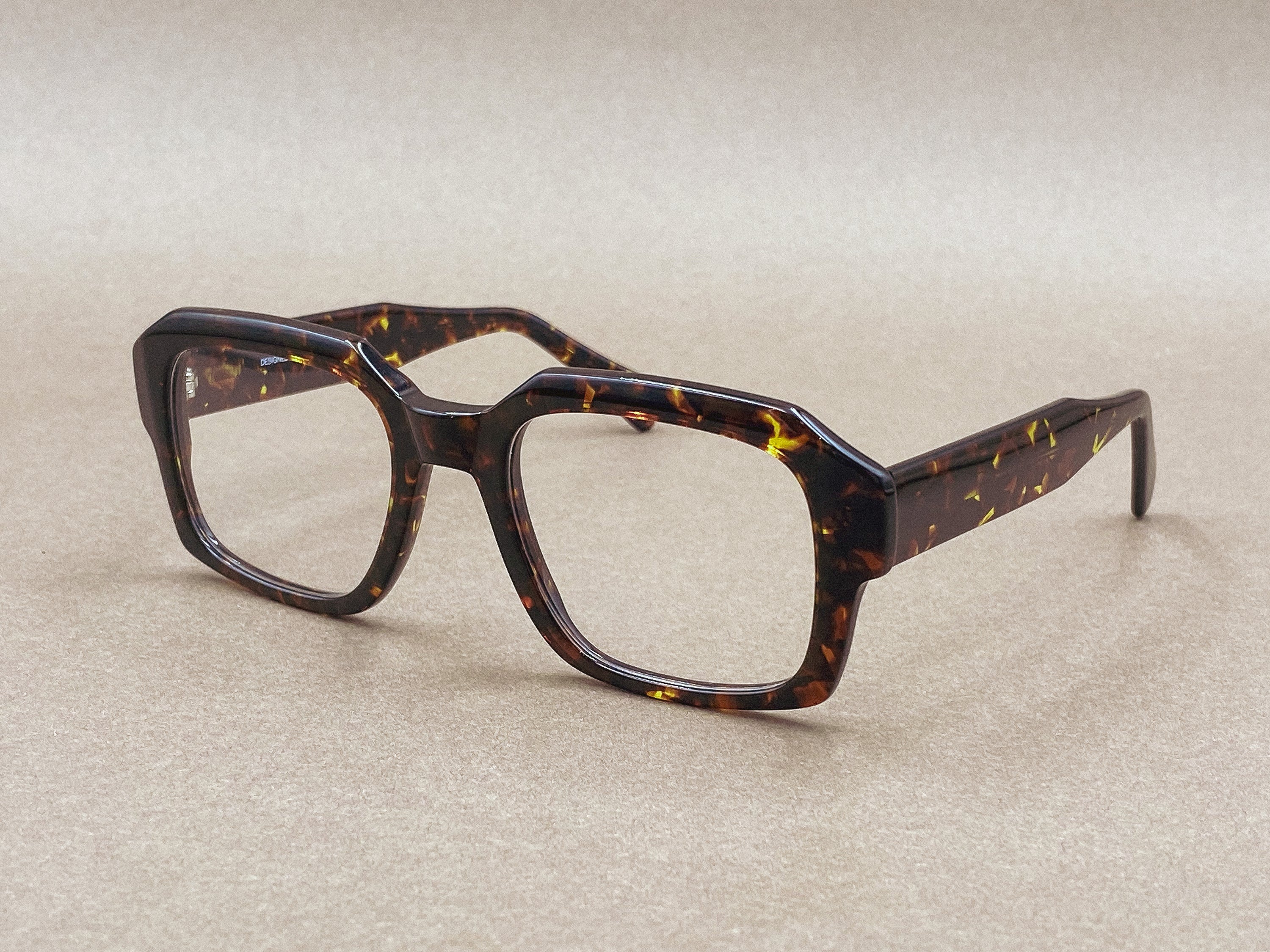 Preciosa 931 handmade glasses - havana brown