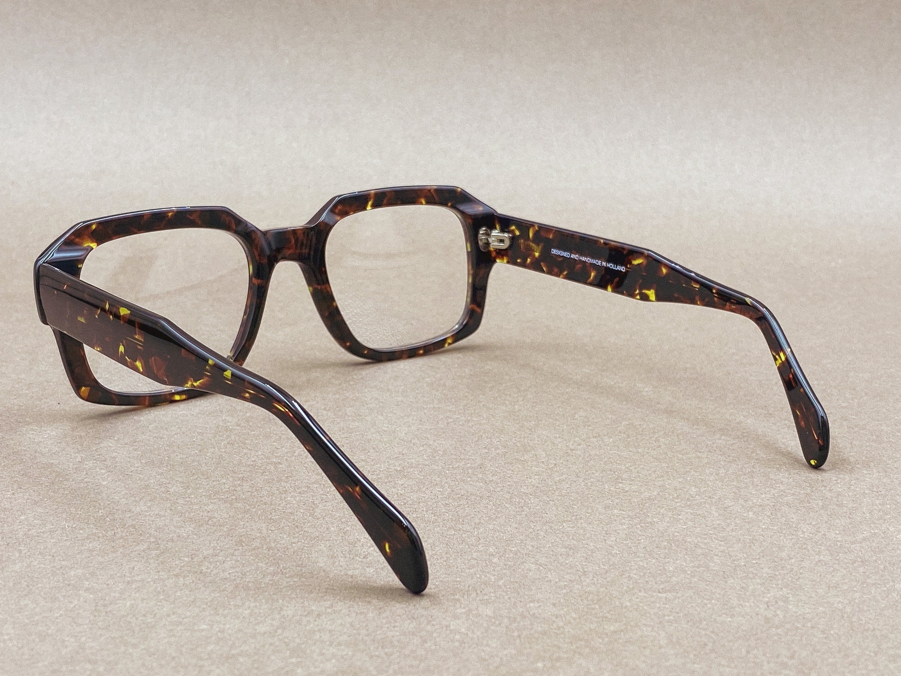 Preciosa 931 handmade glasses - havana brown