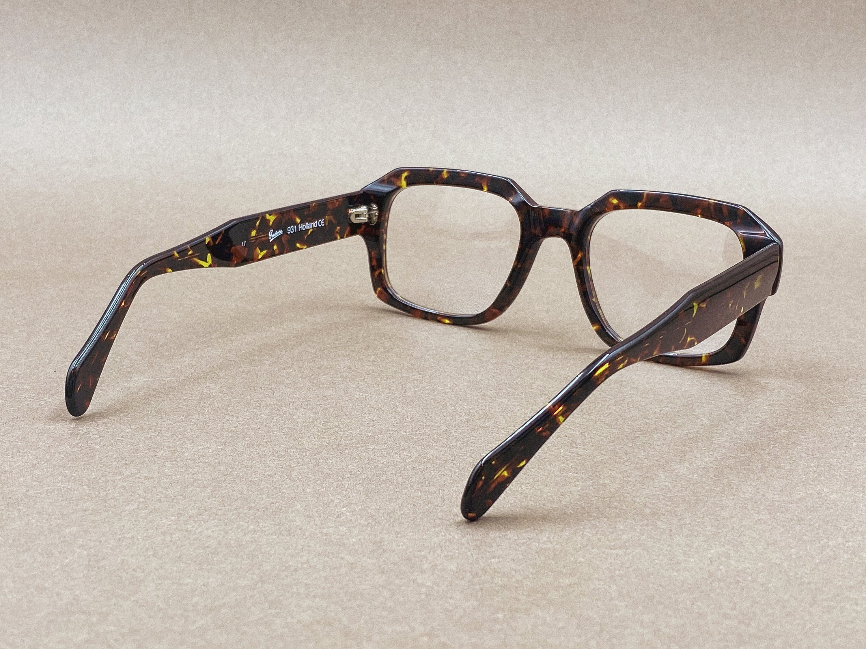 Preciosa 931 handmade glasses - havana brown