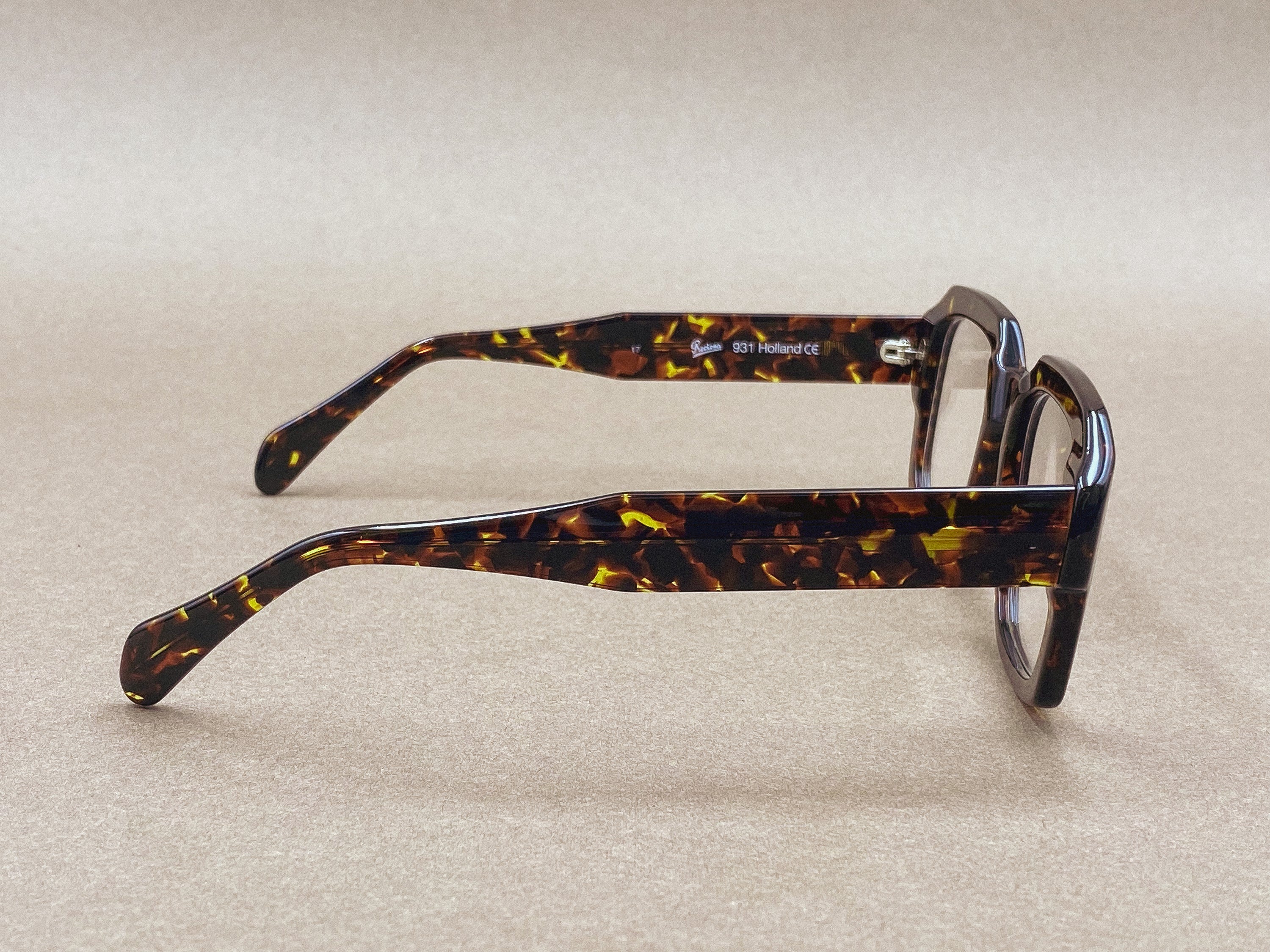 Preciosa 931 handmade glasses - havana brown