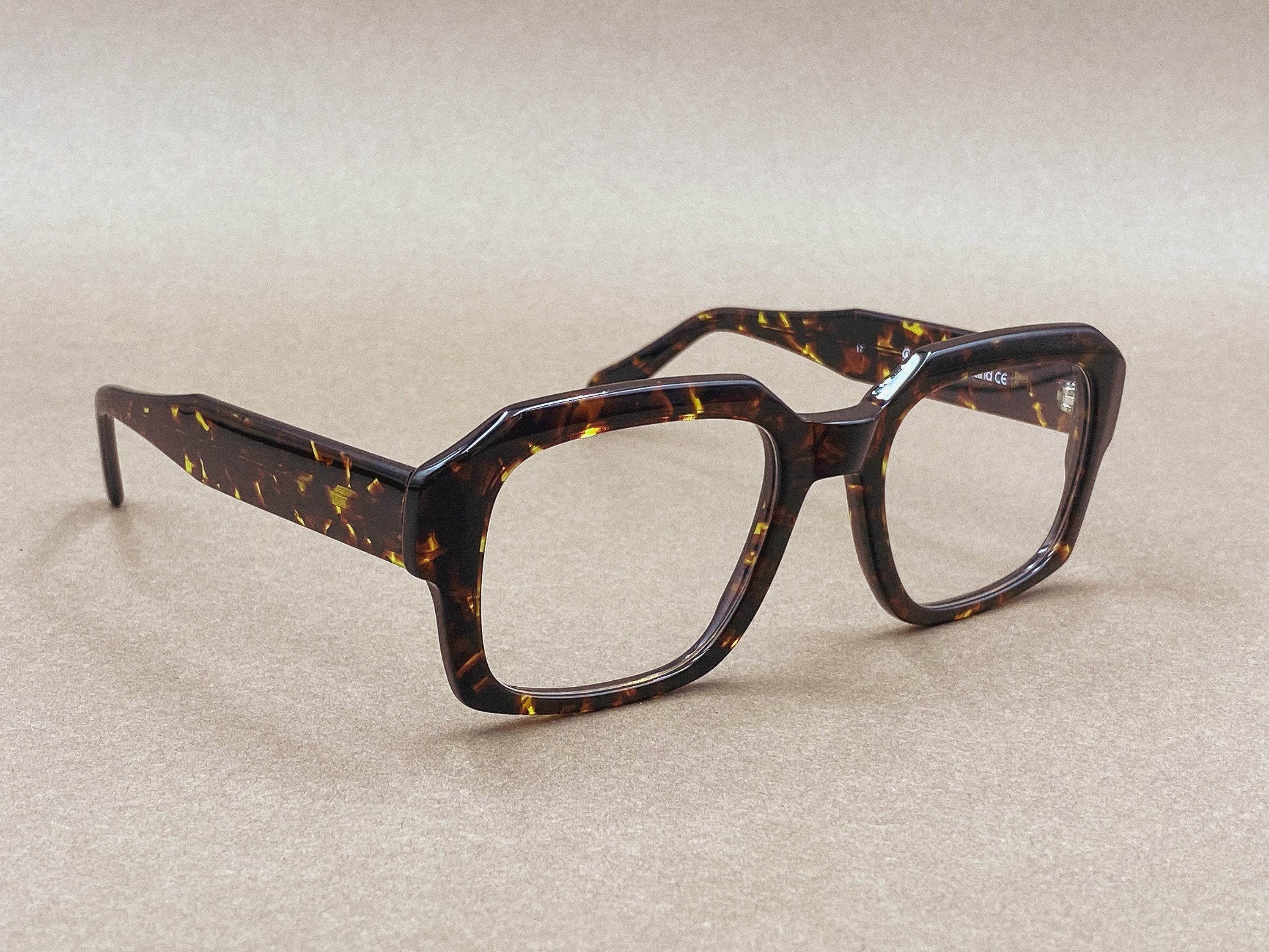 Preciosa 931 handmade glasses - havana brown